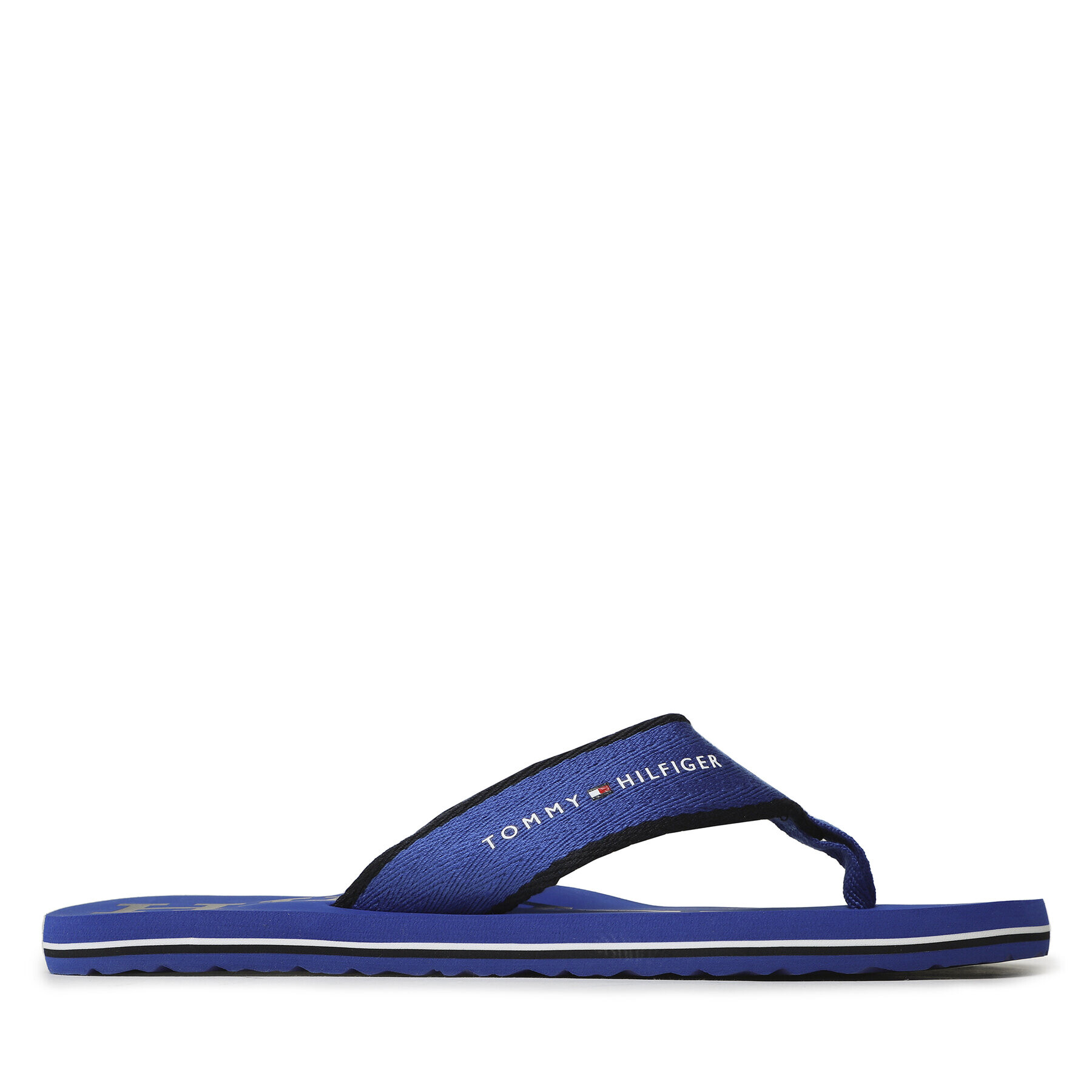 Tommy Hilfiger Žabky Classic Hilfiger Beach Sandal FM0FM04617 Modrá - Pepit.cz