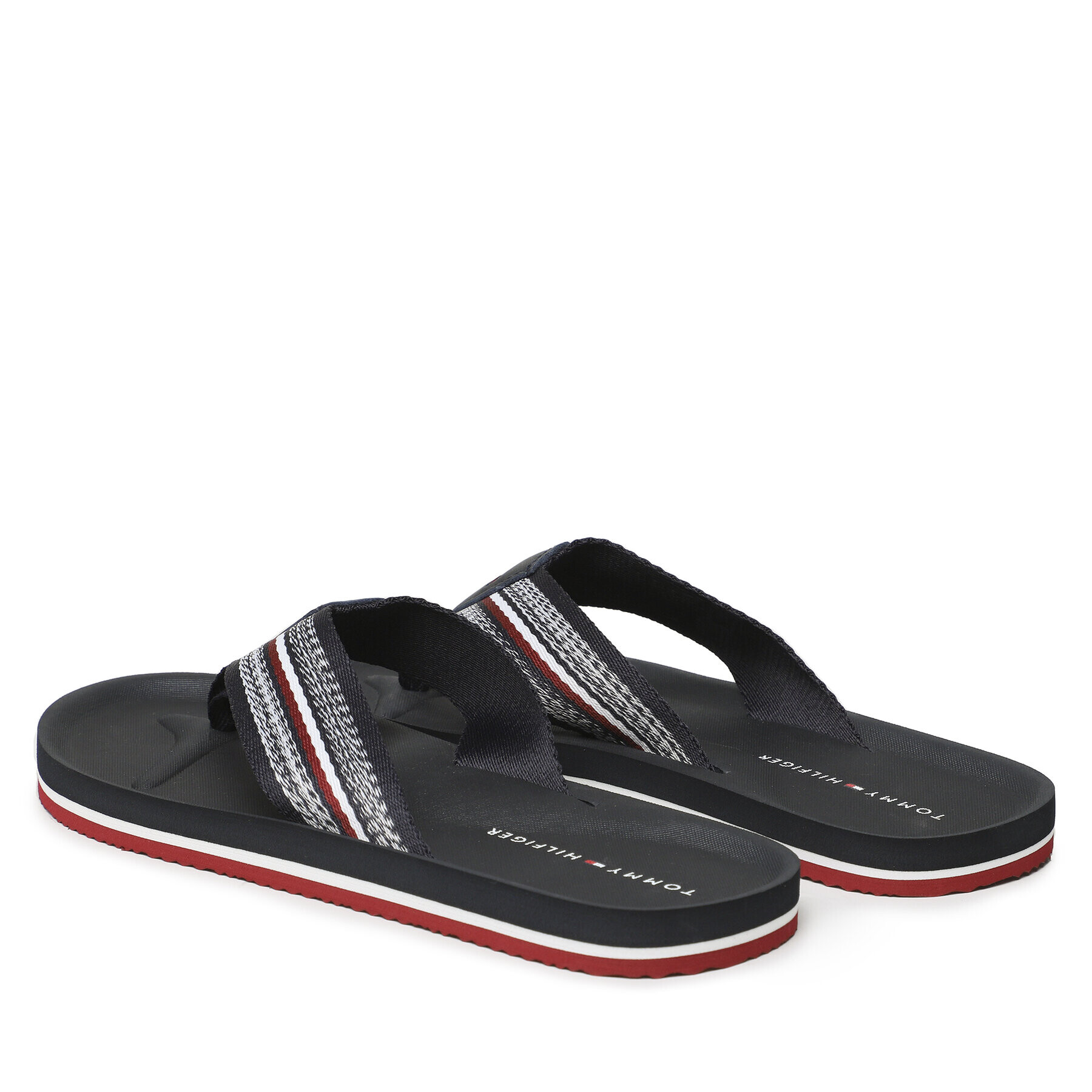 Tommy Hilfiger Žabky Comfort Corporate Beach Sandal FM0FM04616 Tmavomodrá - Pepit.cz