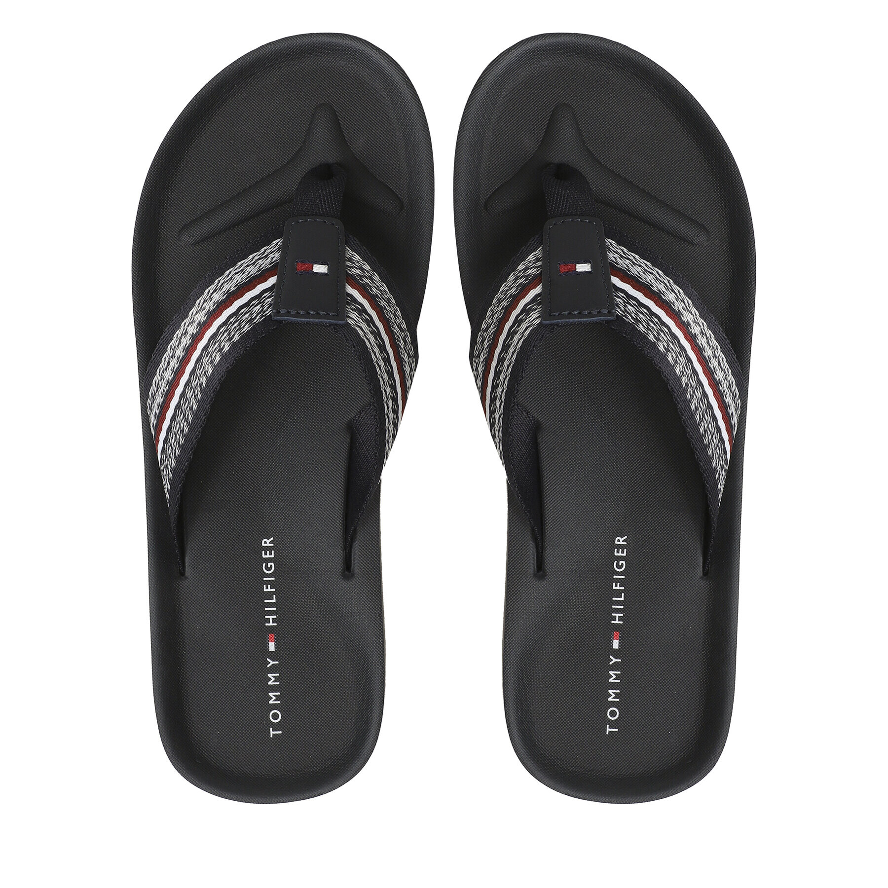 Tommy Hilfiger Žabky Comfort Corporate Beach Sandal FM0FM04616 Tmavomodrá - Pepit.cz