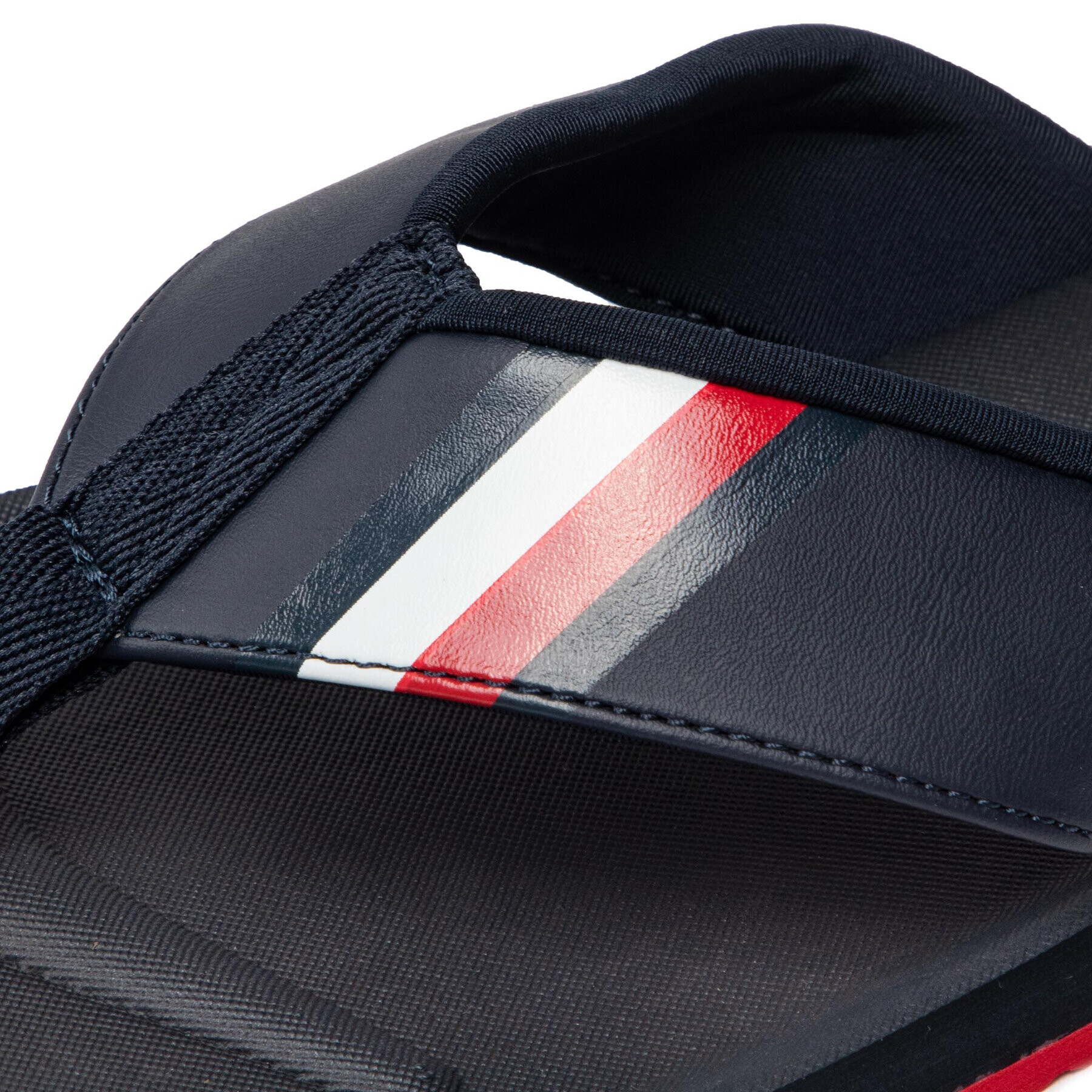 Tommy Hilfiger Žabky Comfortable Padded Beach Sandal FM0FM04065 Tmavomodrá - Pepit.cz