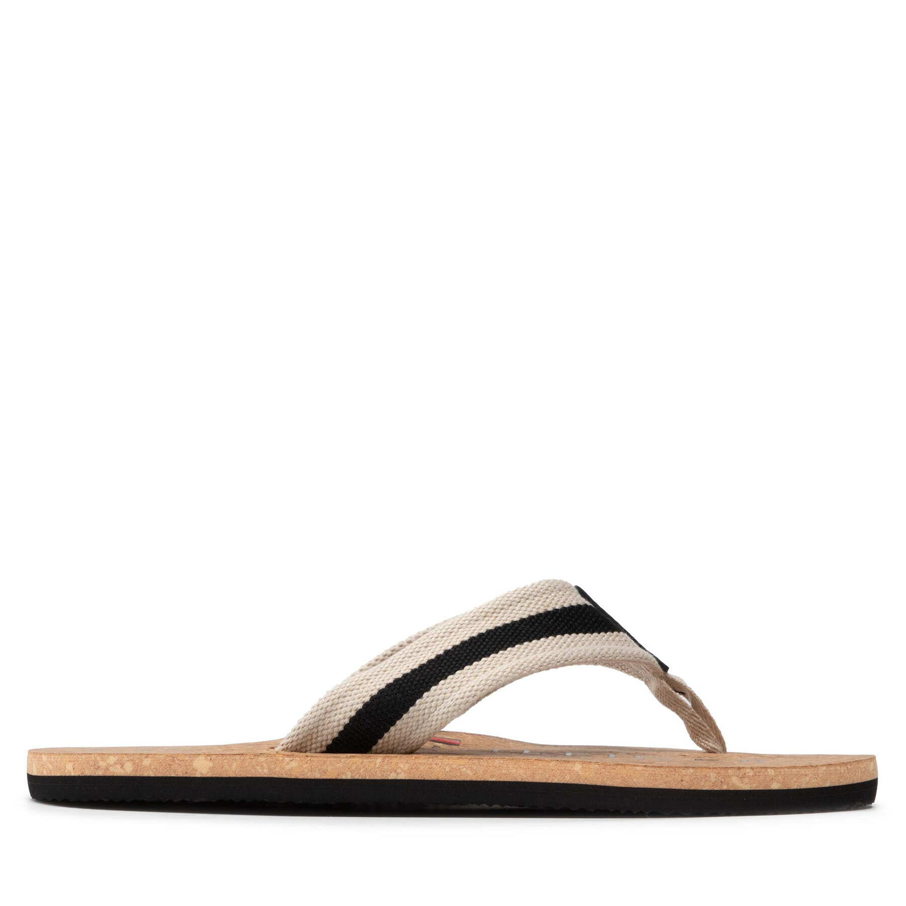 Tommy Hilfiger Žabky Cork Beach Sandal FM0FM03986 Černá - Pepit.cz