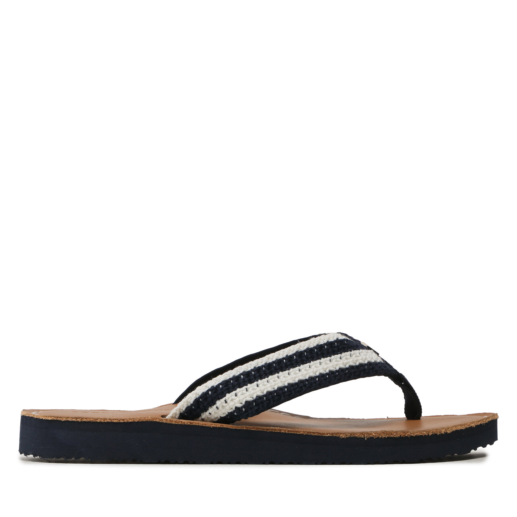 Tommy Hilfiger Žabky Feminne Crochet Flip Flop FW0FW07261 Tmavomodrá - Pepit.cz