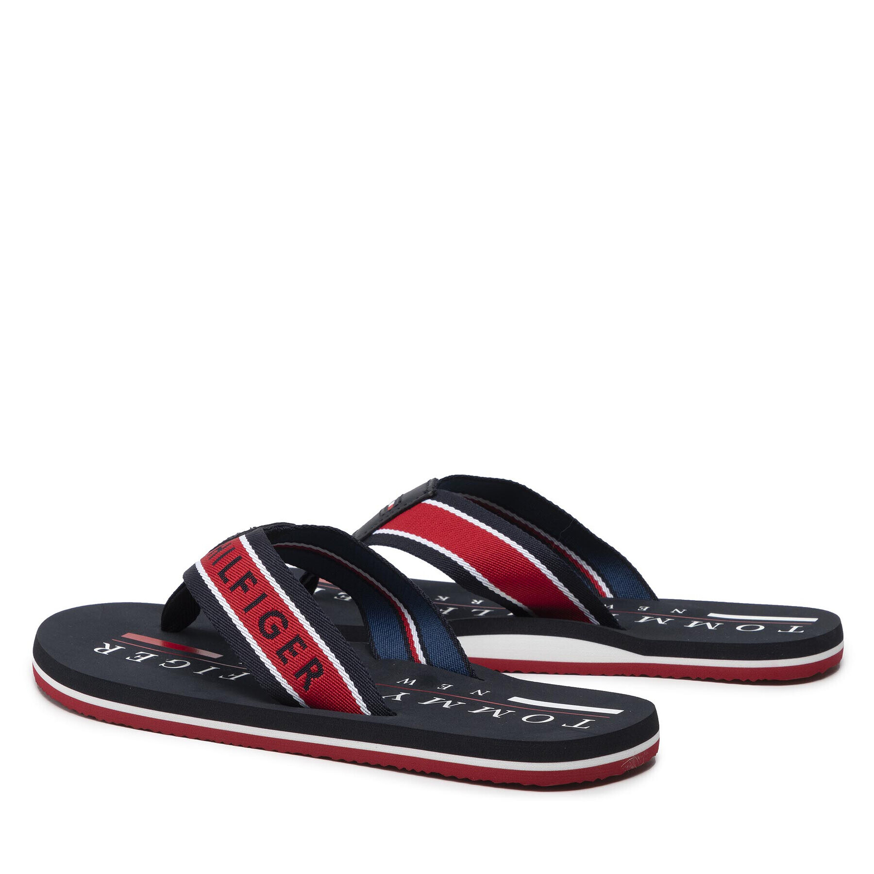 Tommy Hilfiger Žabky Maritime Beach Sandal FM0FM03978 Tmavomodrá - Pepit.cz