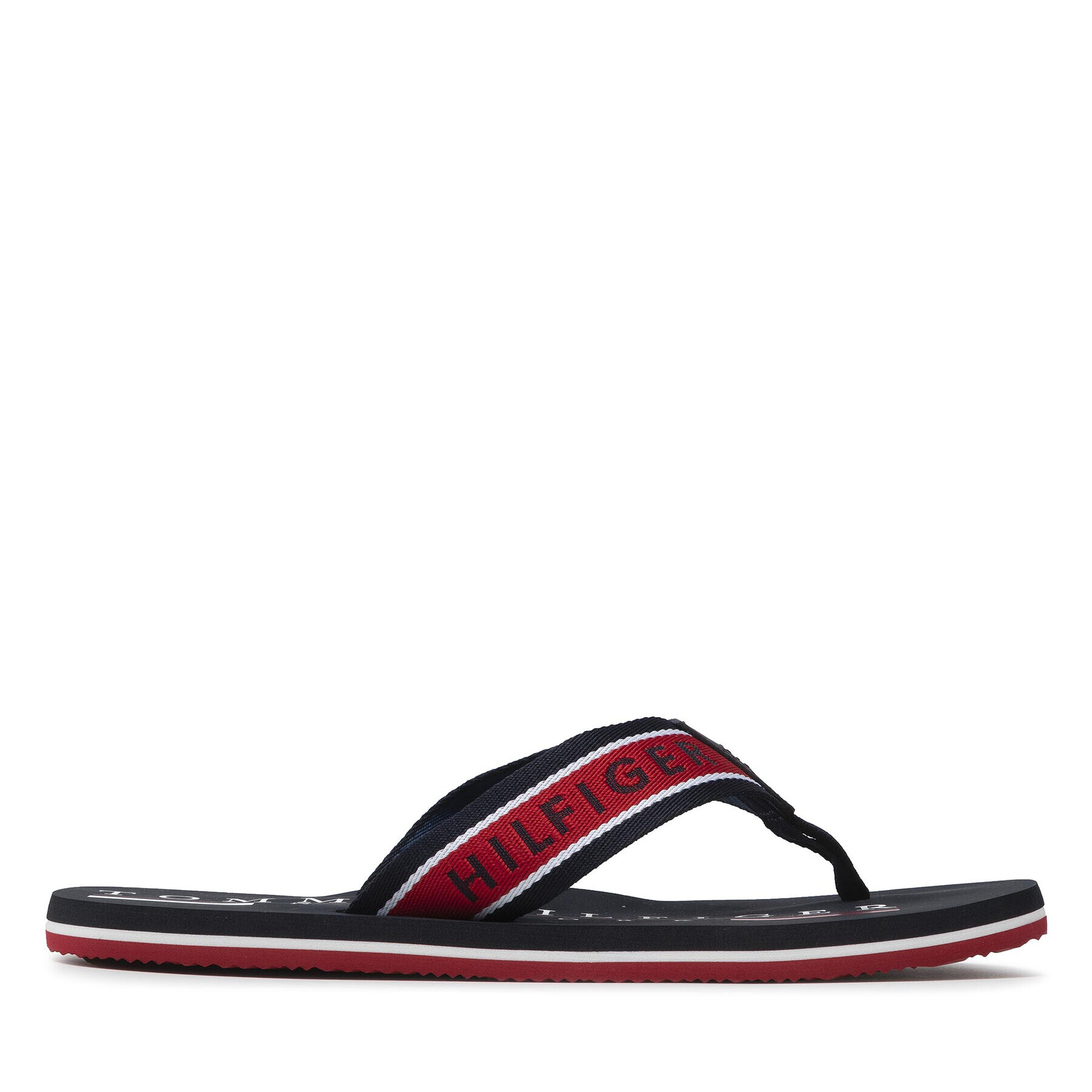 Tommy Hilfiger Žabky Maritime Beach Sandal FM0FM03978 Tmavomodrá - Pepit.cz