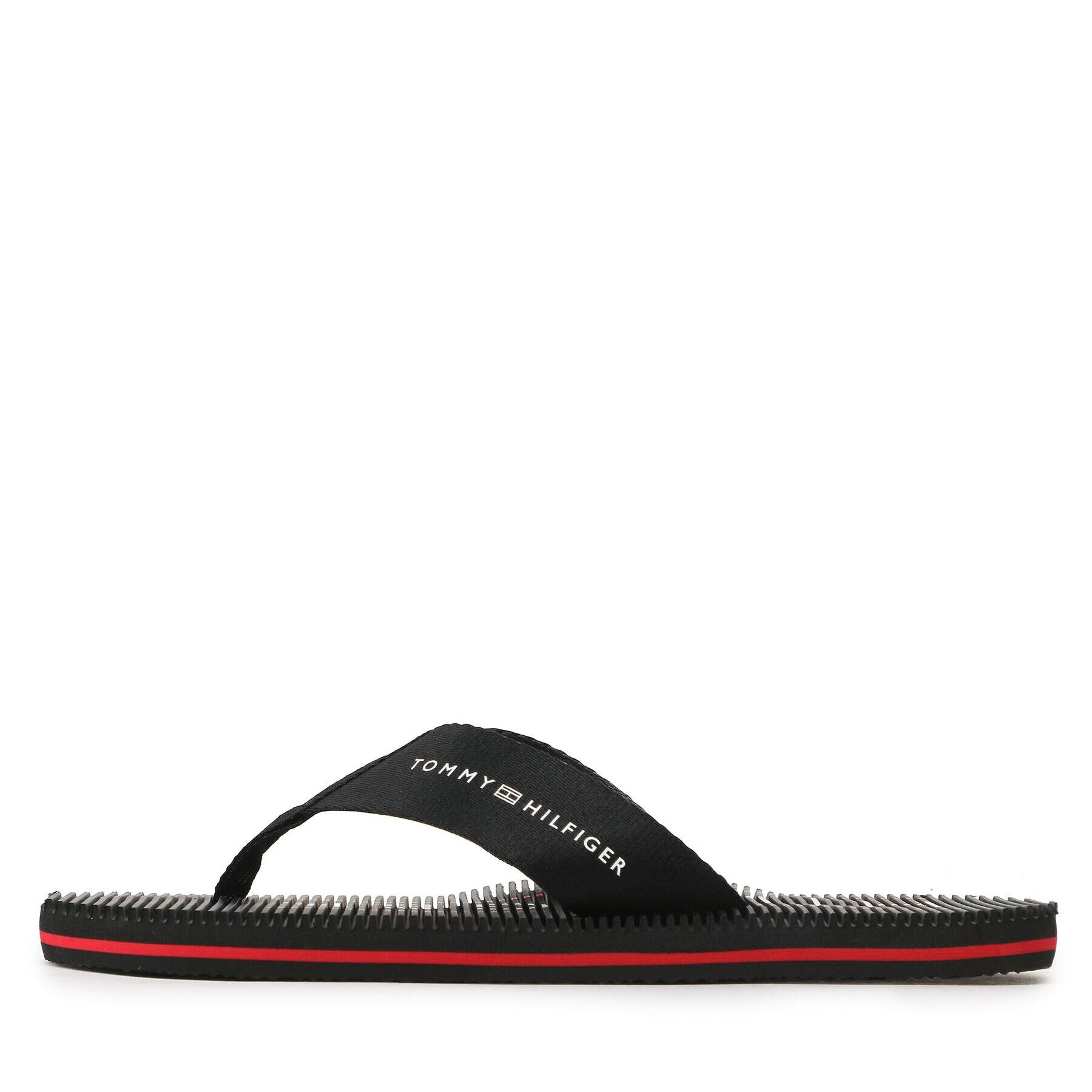 Tommy Hilfiger Žabky Massage Footbed Beach Sandal FM0FM04474 Červená - Pepit.cz