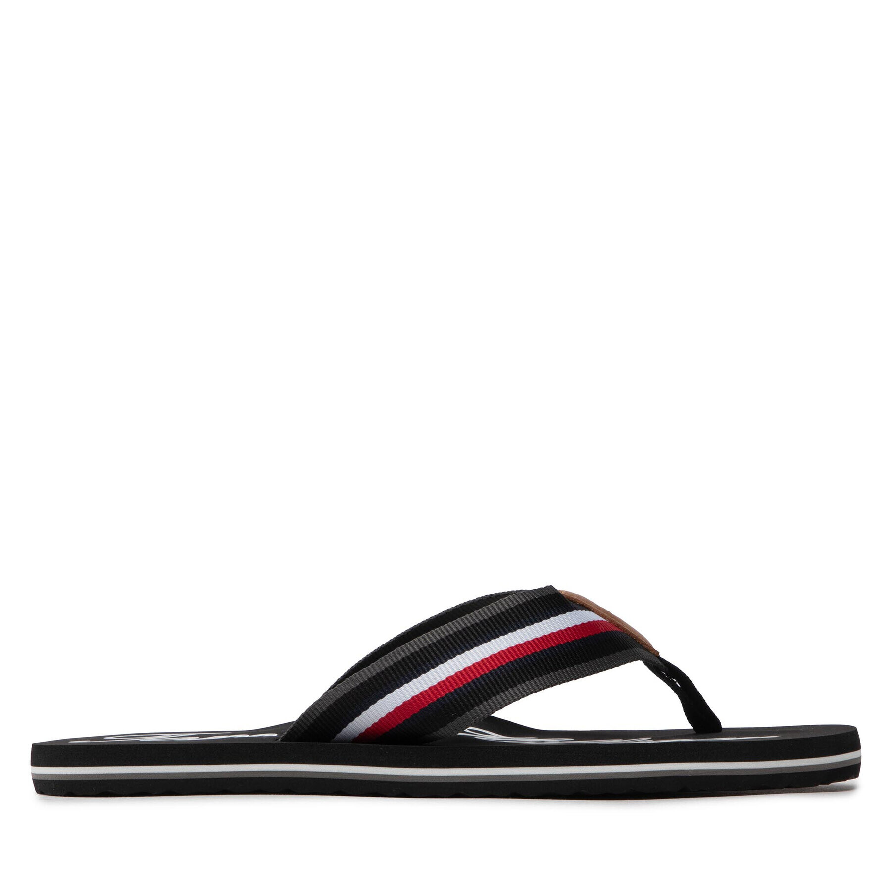 Tommy Hilfiger Žabky Tommy Outline Beach Sandal FM0FM04306 Černá - Pepit.cz