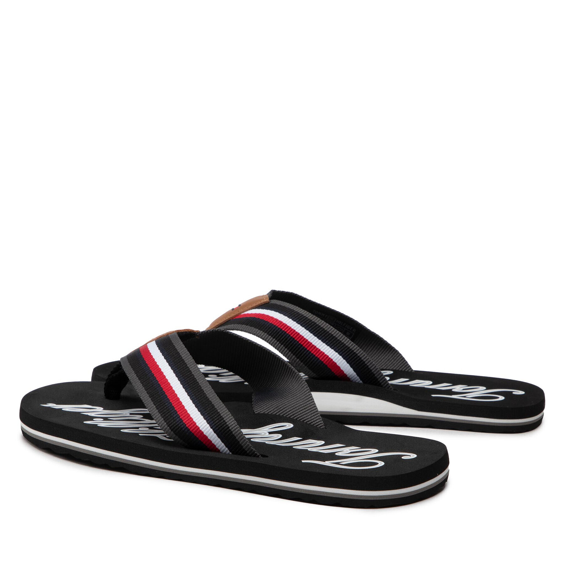 Tommy Hilfiger Žabky Tommy Outline Beach Sandal FM0FM04306 Černá - Pepit.cz