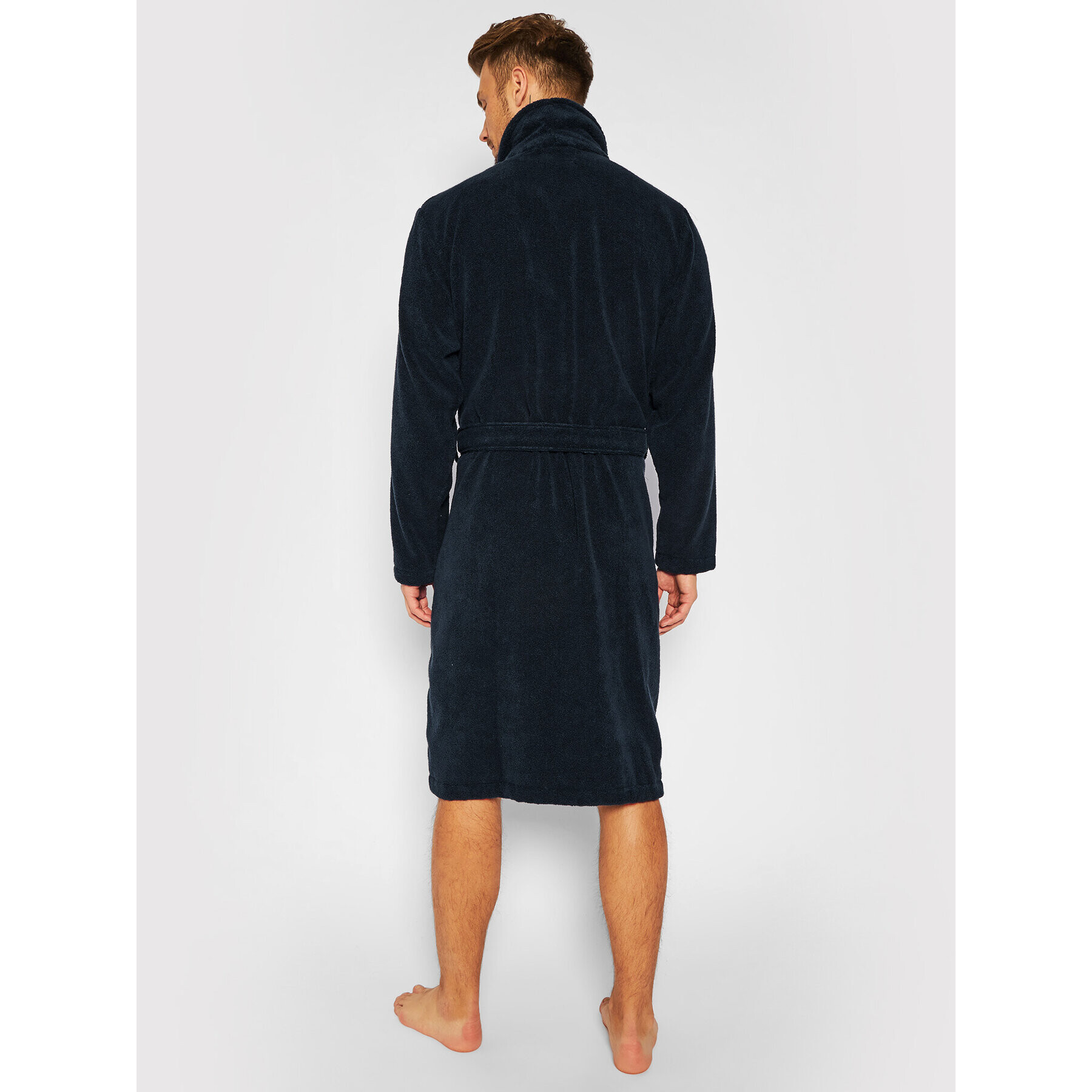 Tommy Hilfiger Župan Icon Bathrobe 2S87905539 Tmavomodrá - Pepit.cz