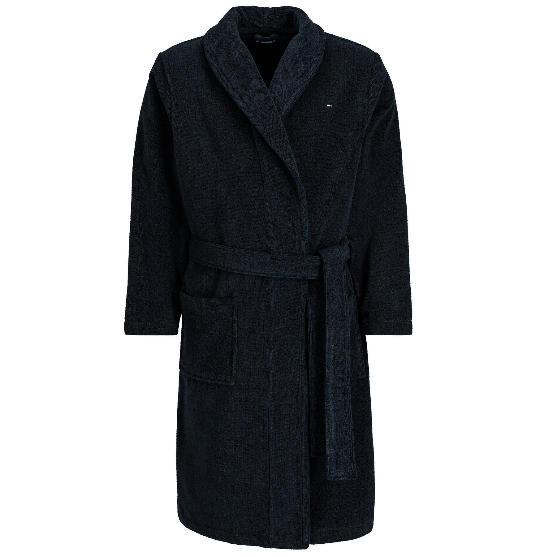 Tommy Hilfiger Župan Icon Bathrobe 2S87905539 Tmavomodrá - Pepit.cz