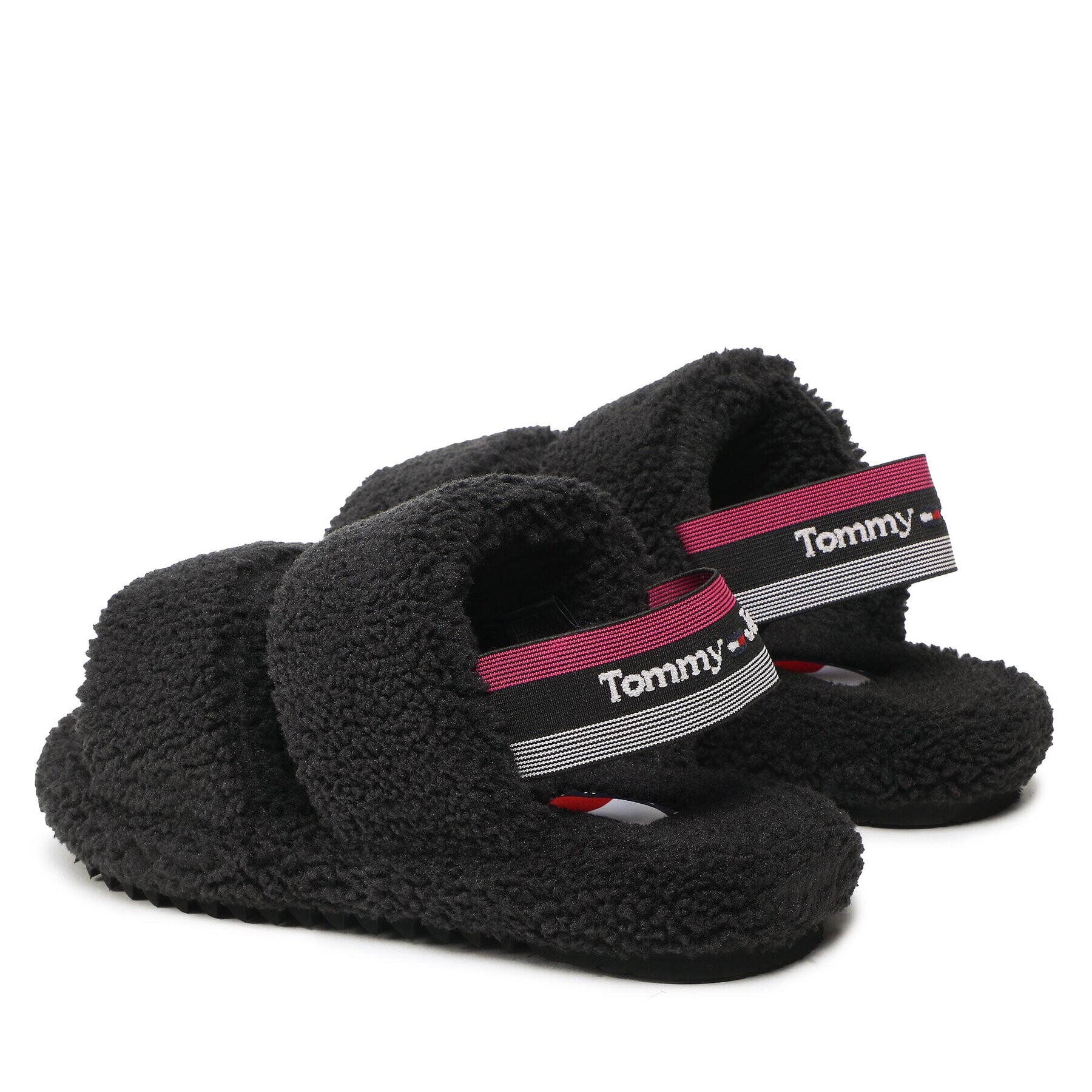 Tommy Jeans Bačkory Tj Winter Sandal 2D EN0EN02031 Černá - Pepit.cz