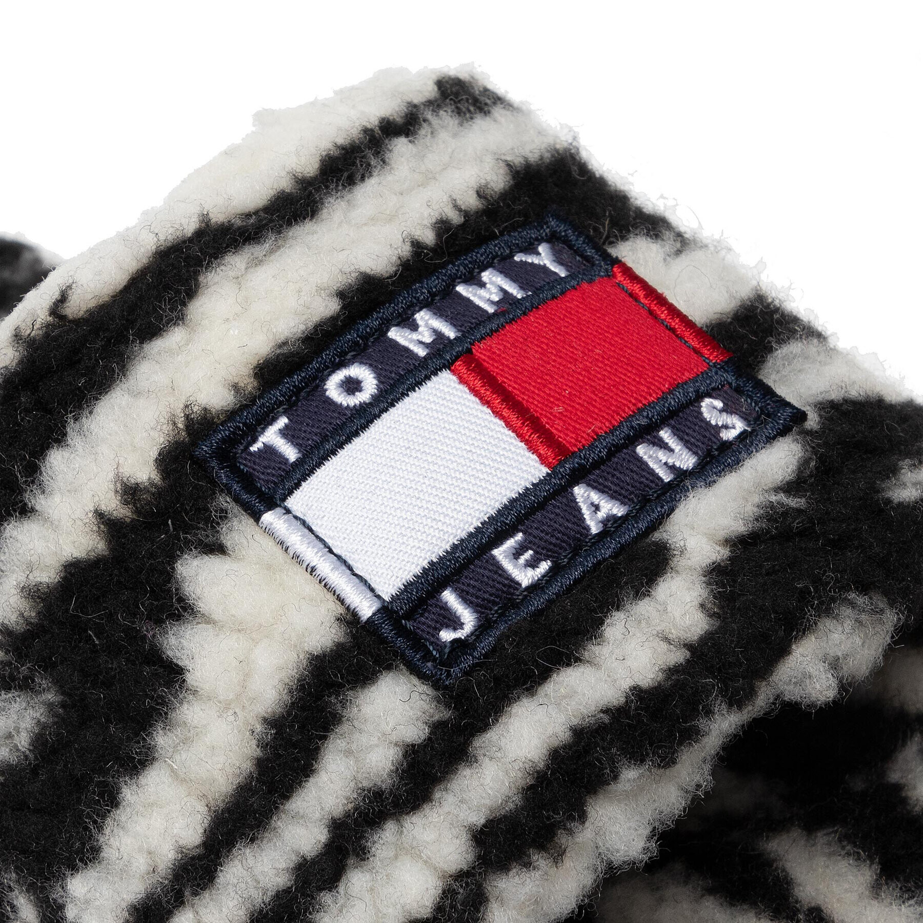 Tommy Jeans Bačkory Wild Animal Printed Poolslide EN0EN01668 Černá - Pepit.cz