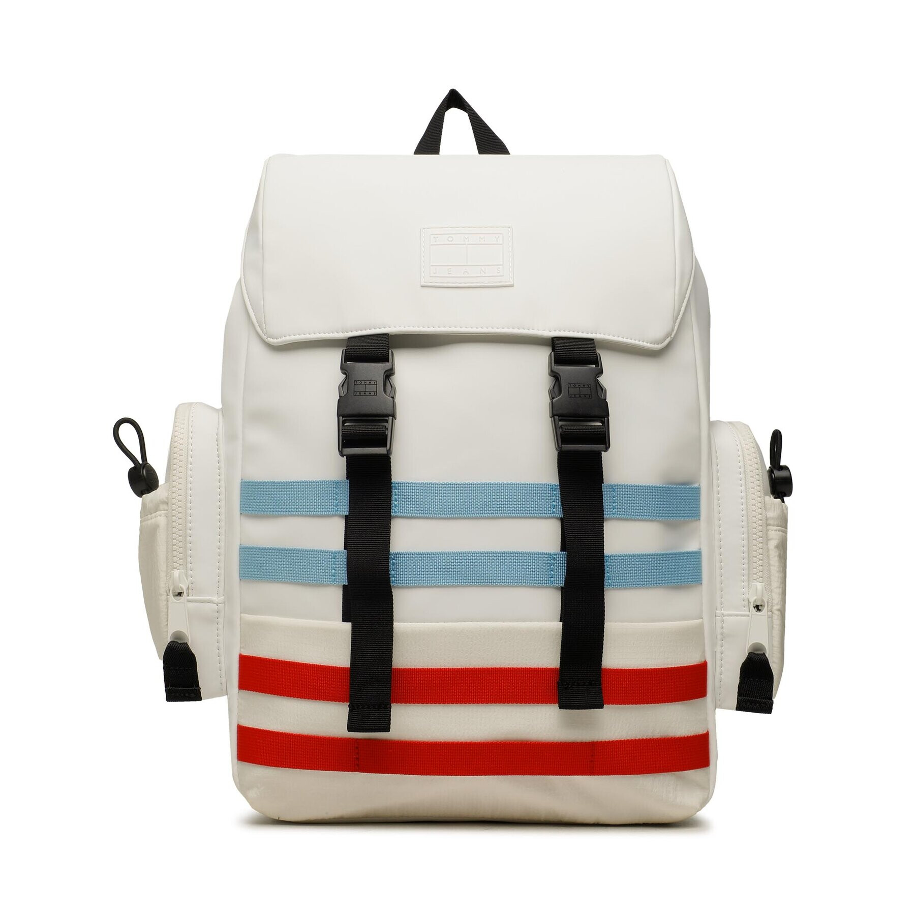 Tommy Jeans Batoh Tjm Street Flap Backpack AM0AM10884 Bílá - Pepit.cz