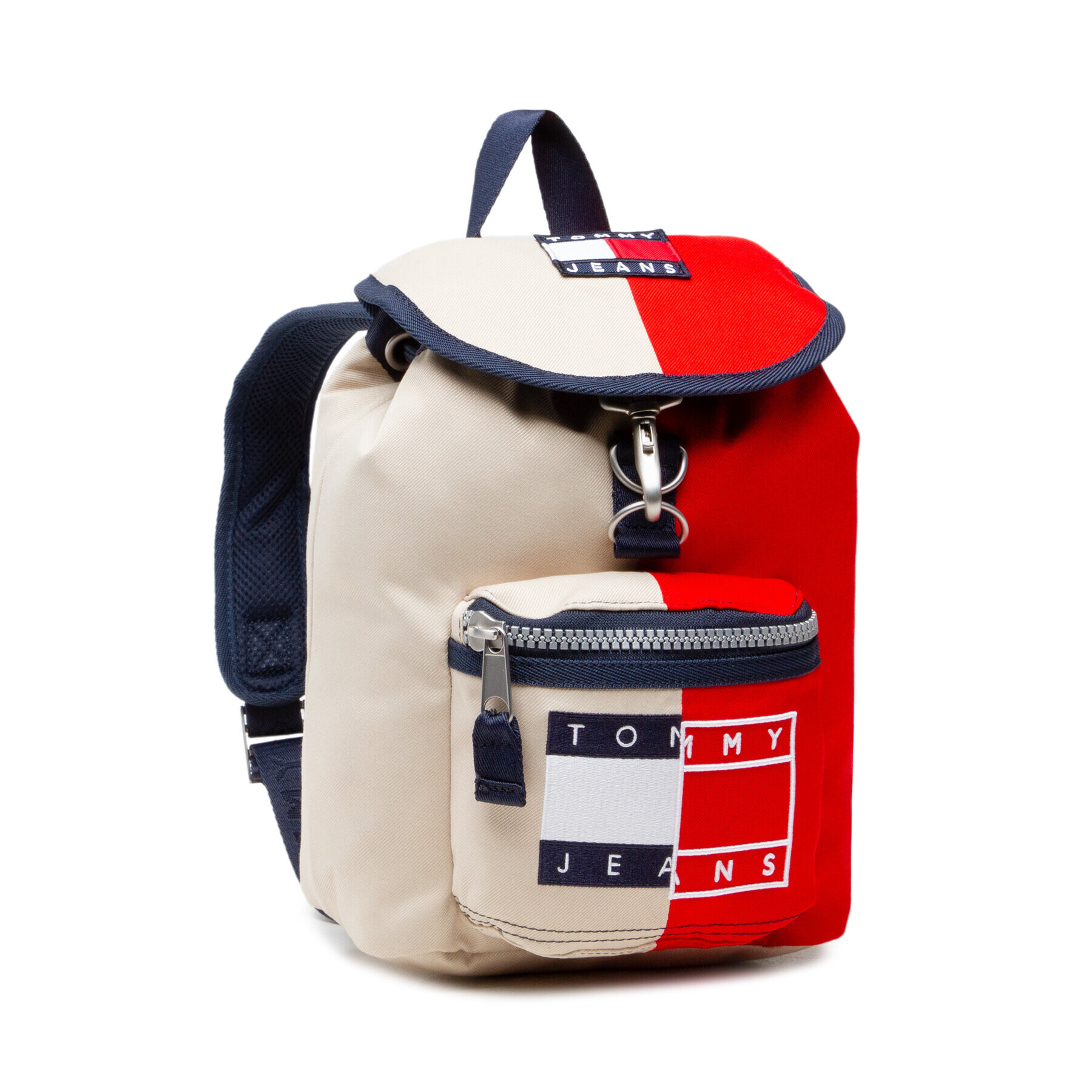 Tommy Jeans Batoh Tjw Heritage Backpack Spliced AW0AW11791 Béžová - Pepit.cz