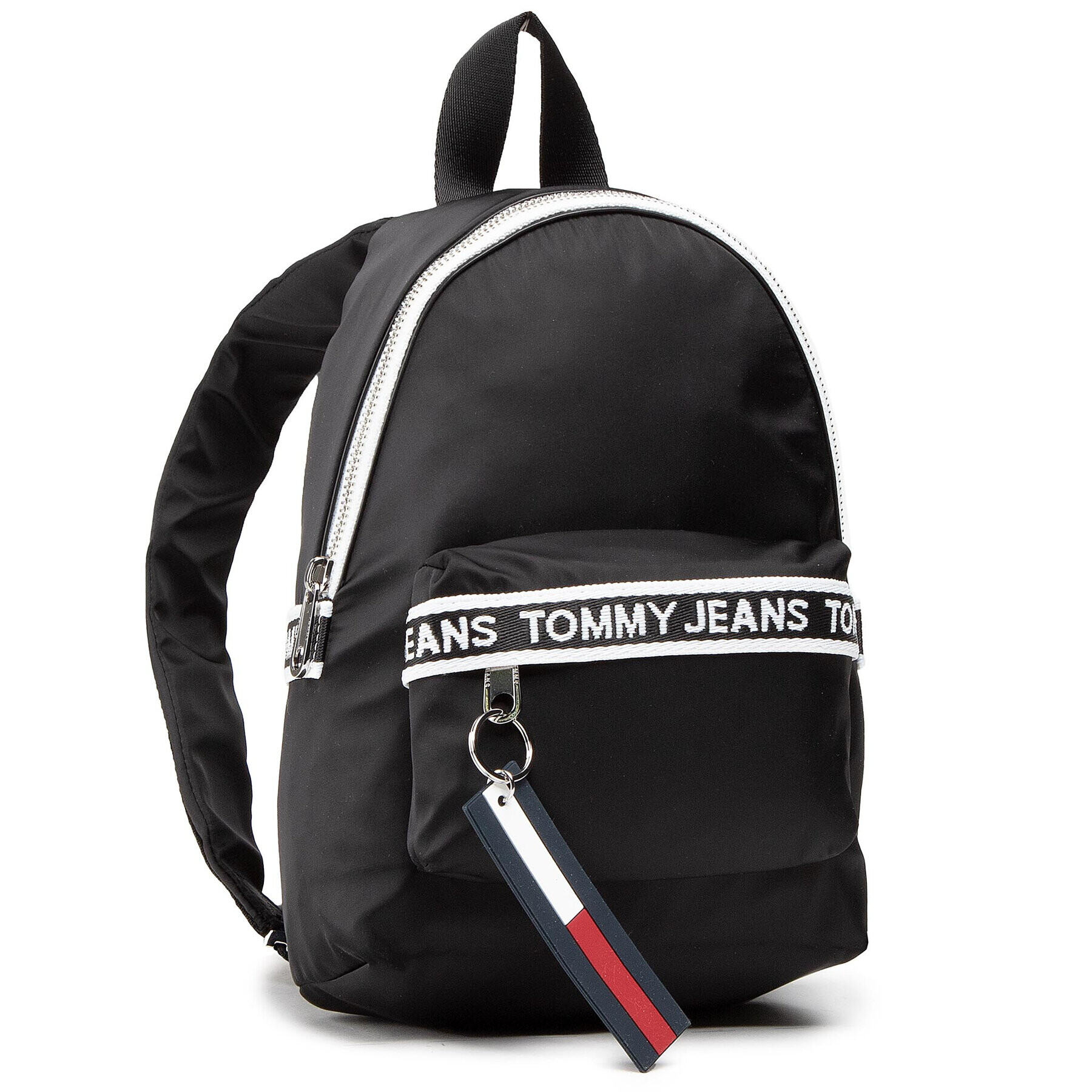 Tommy Jeans Batoh Tjw Mini Logo Tape Backpack Nyln AW0AW09734 Černá - Pepit.cz