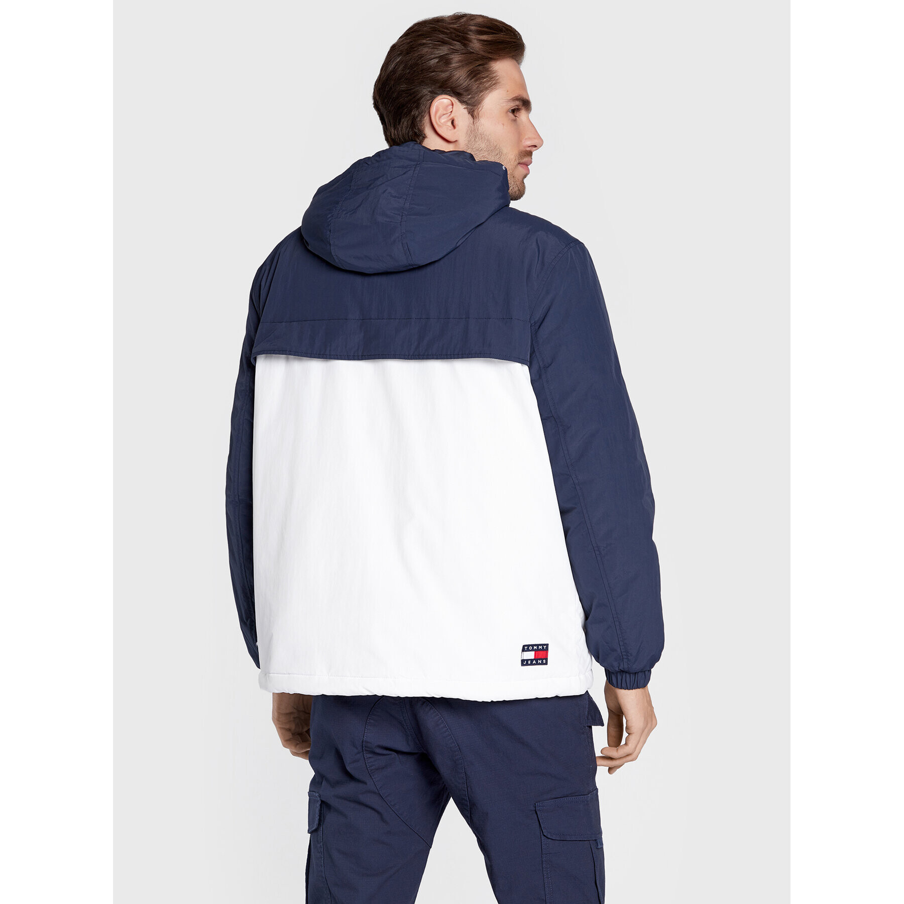 Tommy Jeans Bunda pro přechodné období Color Block DM0DM14450 Barevná Regular Fit - Pepit.cz