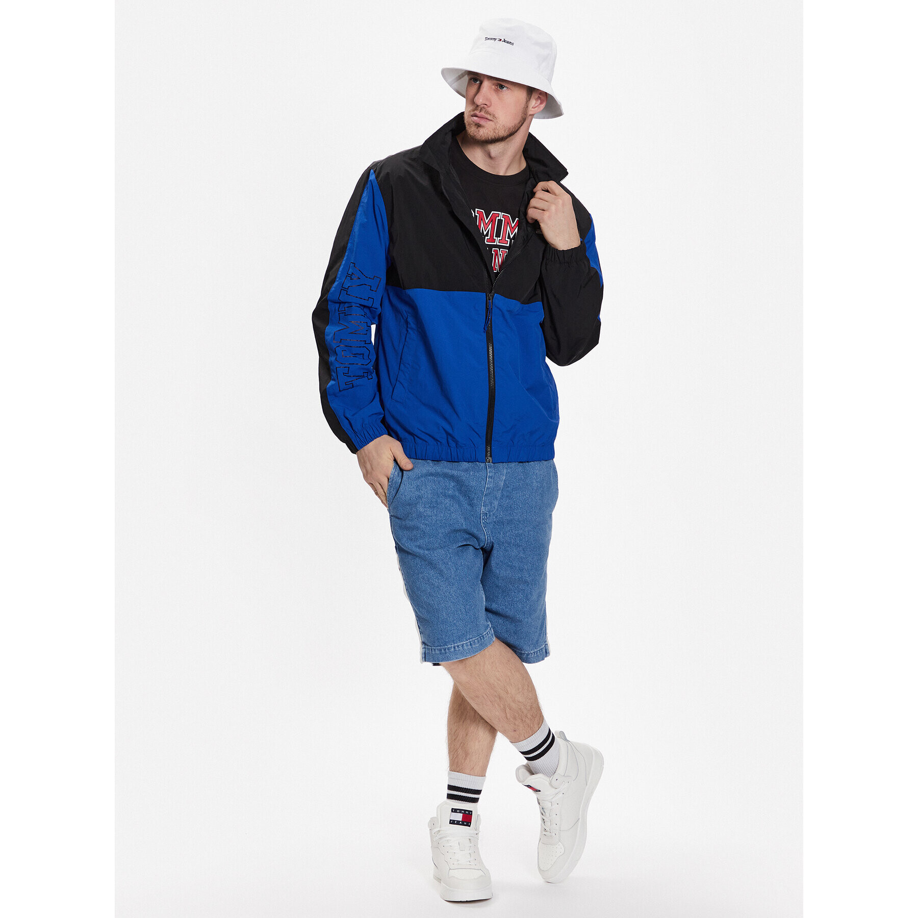 Tommy Jeans Bunda pro přechodné období DM0DM15913 Barevná Relaxed Fit - Pepit.cz