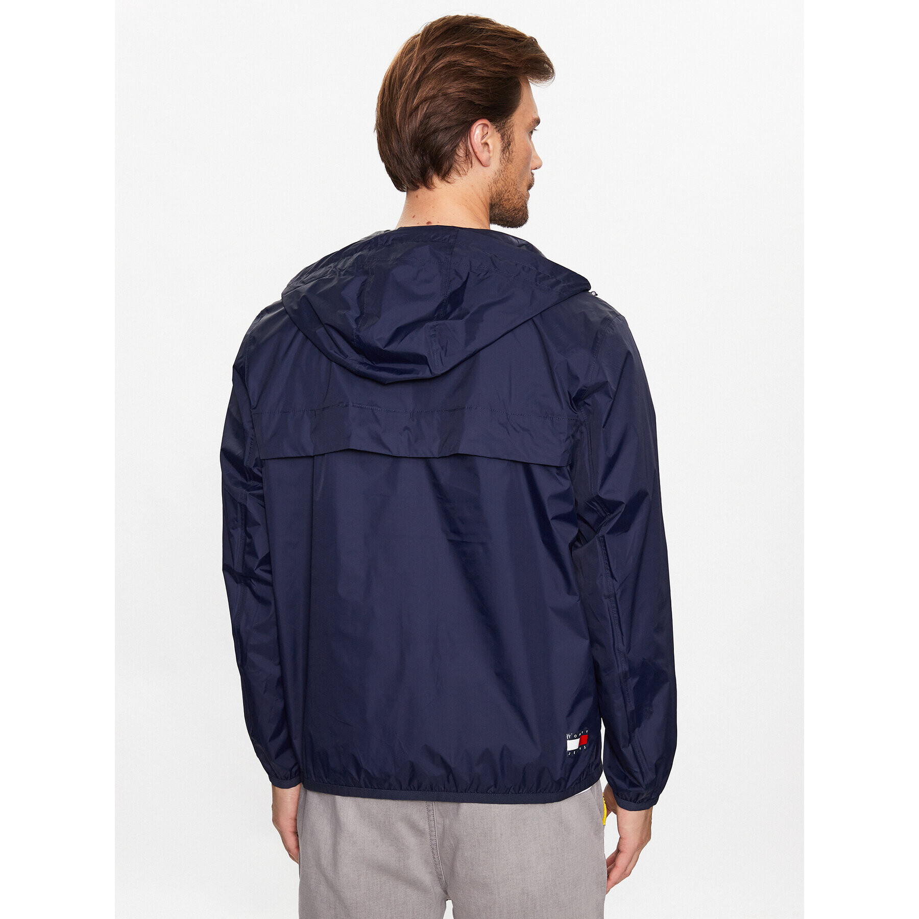 Tommy Jeans Bunda pro přechodné období DM0DM16584 Tmavomodrá Regular Fit - Pepit.cz