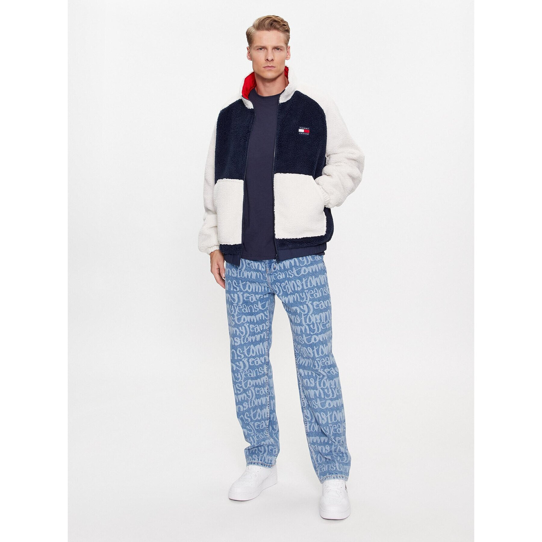 Tommy Jeans Bunda pro přechodné období DM0DM17232 Barevná Relaxed Fit - Pepit.cz