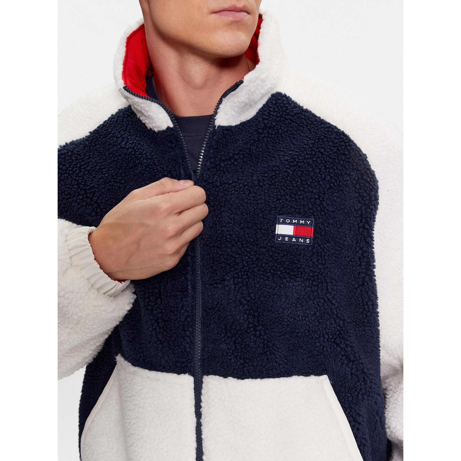 Tommy Jeans Bunda pro přechodné období DM0DM17232 Barevná Relaxed Fit - Pepit.cz