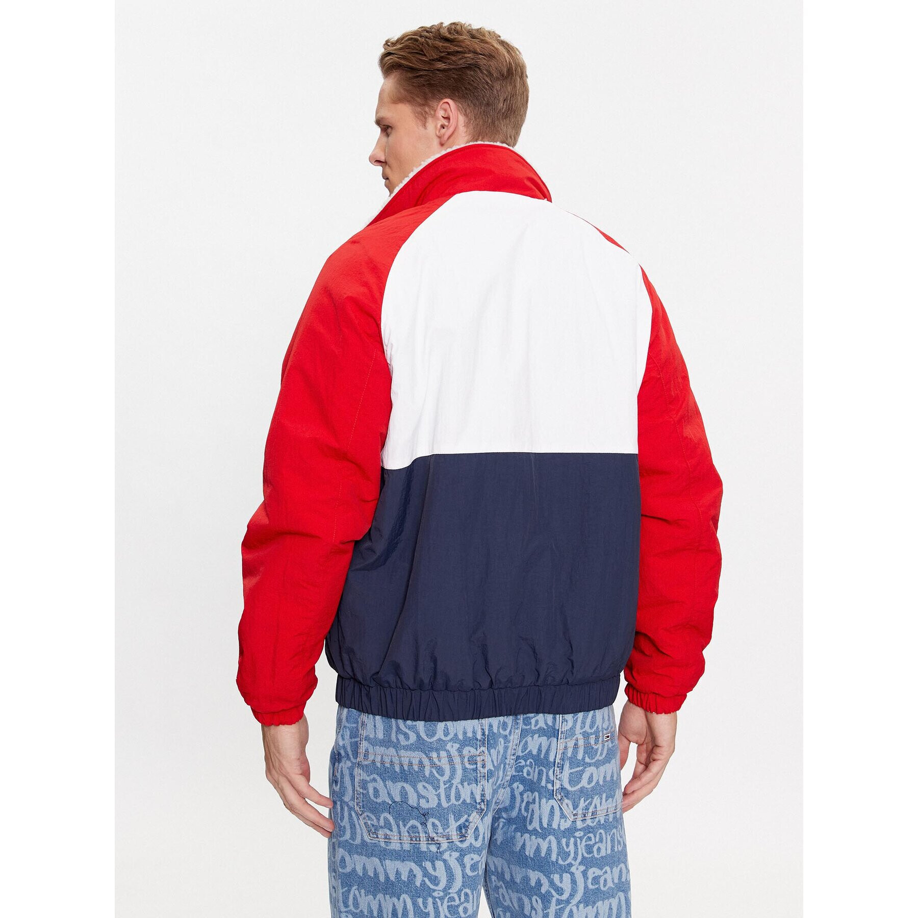 Tommy Jeans Bunda pro přechodné období DM0DM17232 Barevná Relaxed Fit - Pepit.cz