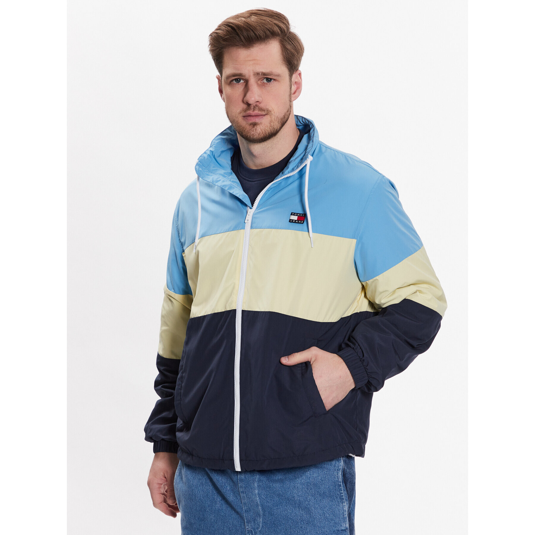 Tommy Jeans Bunda pro přechodné období Retro DM0DM15909 Barevná Relaxed Fit - Pepit.cz