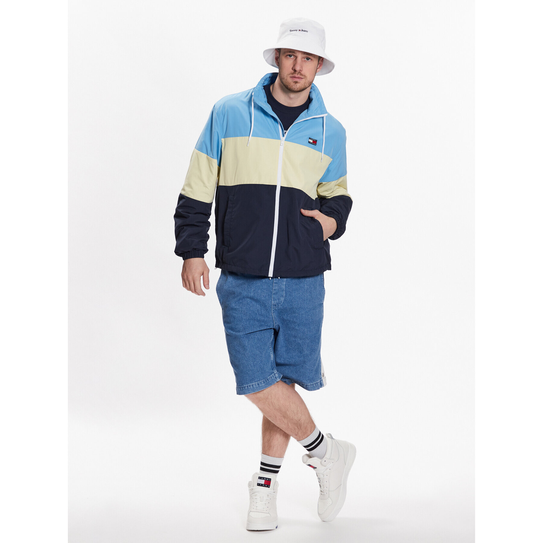 Tommy Jeans Bunda pro přechodné období Retro DM0DM15909 Barevná Relaxed Fit - Pepit.cz