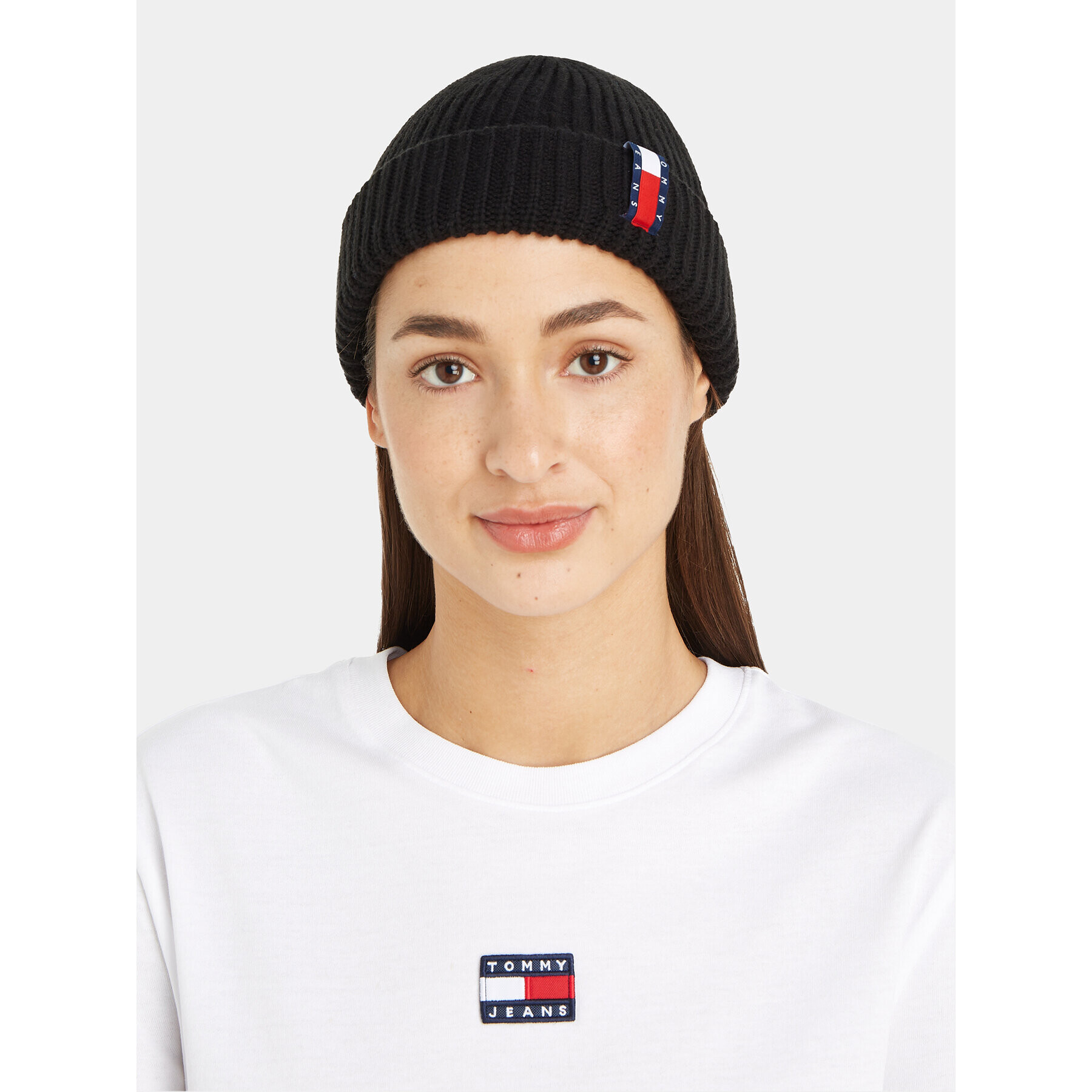 Tommy Jeans Čepice Im Tju Unisex Beanie AU0AU01808 Černá - Pepit.cz