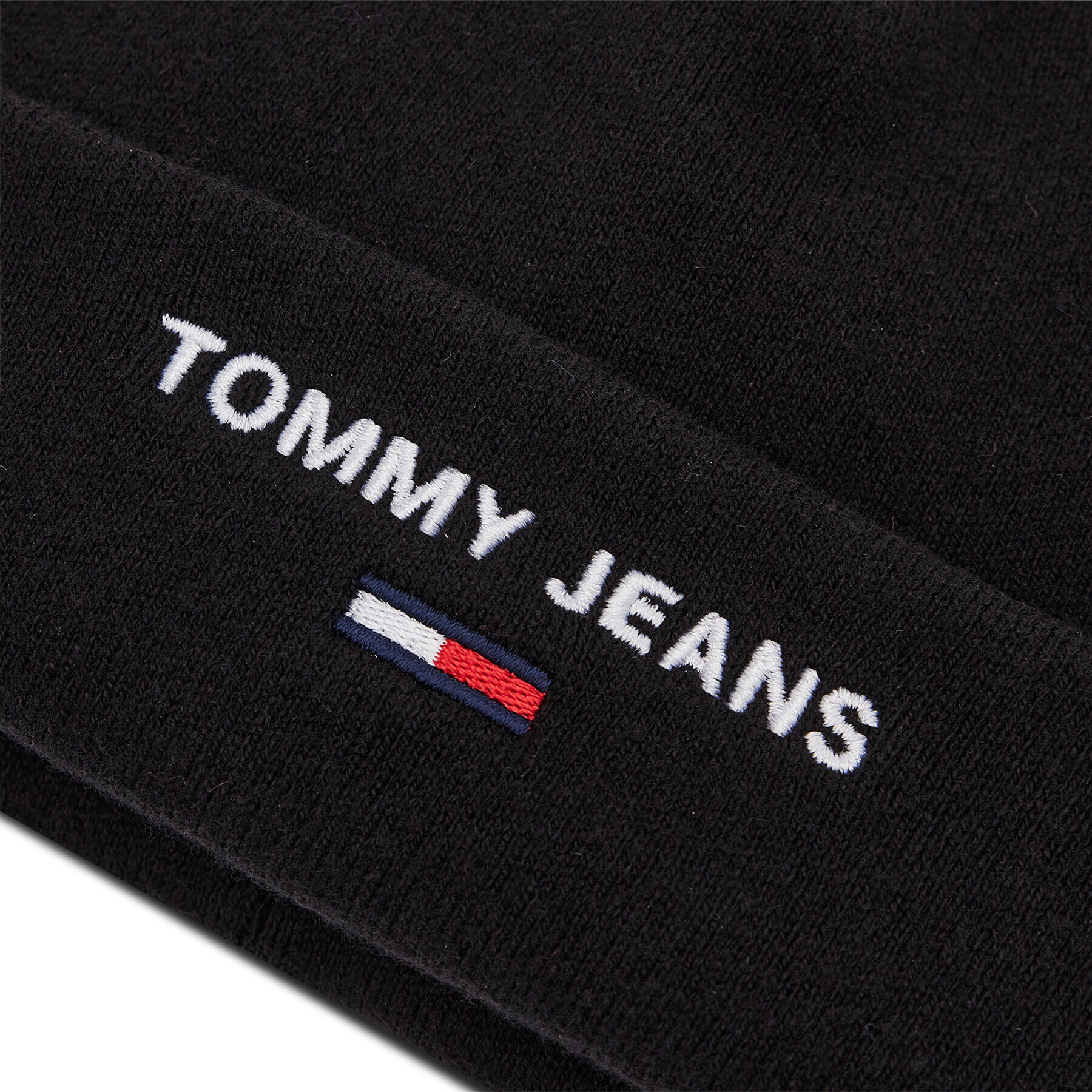 Tommy Jeans Čepice Sport Beanie AM0AM07678 Černá - Pepit.cz