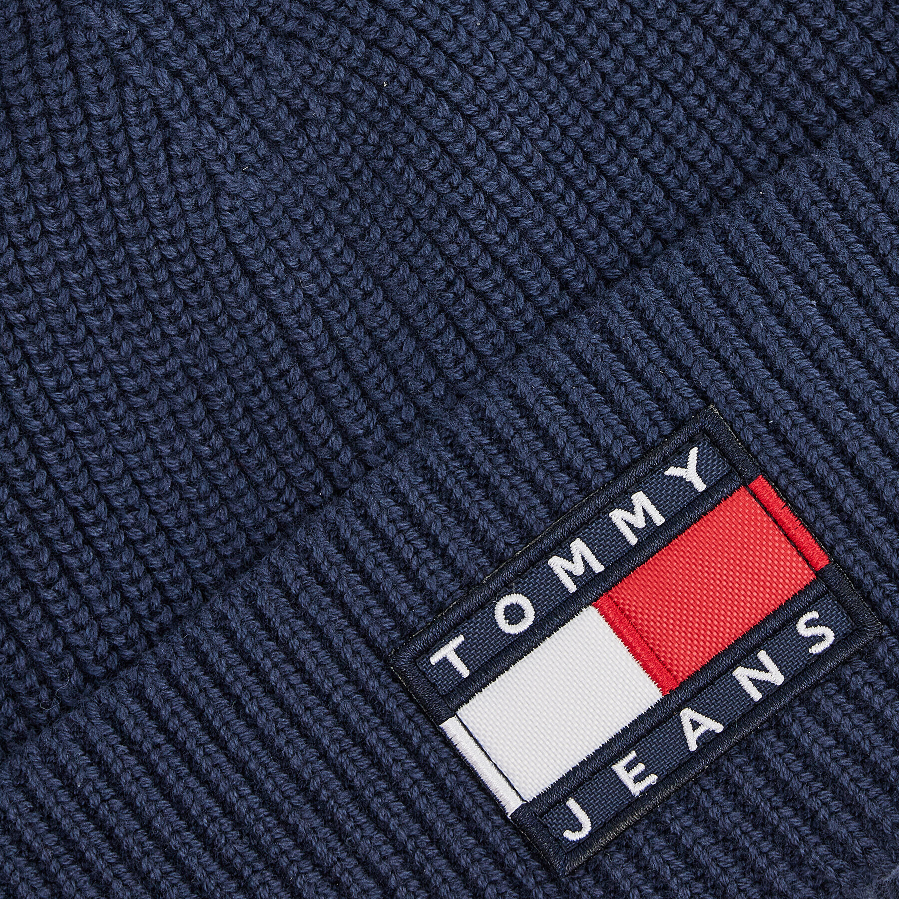 Tommy Jeans Čepice Tjm Heritage Beanie AM0AM07951 Tmavomodrá - Pepit.cz