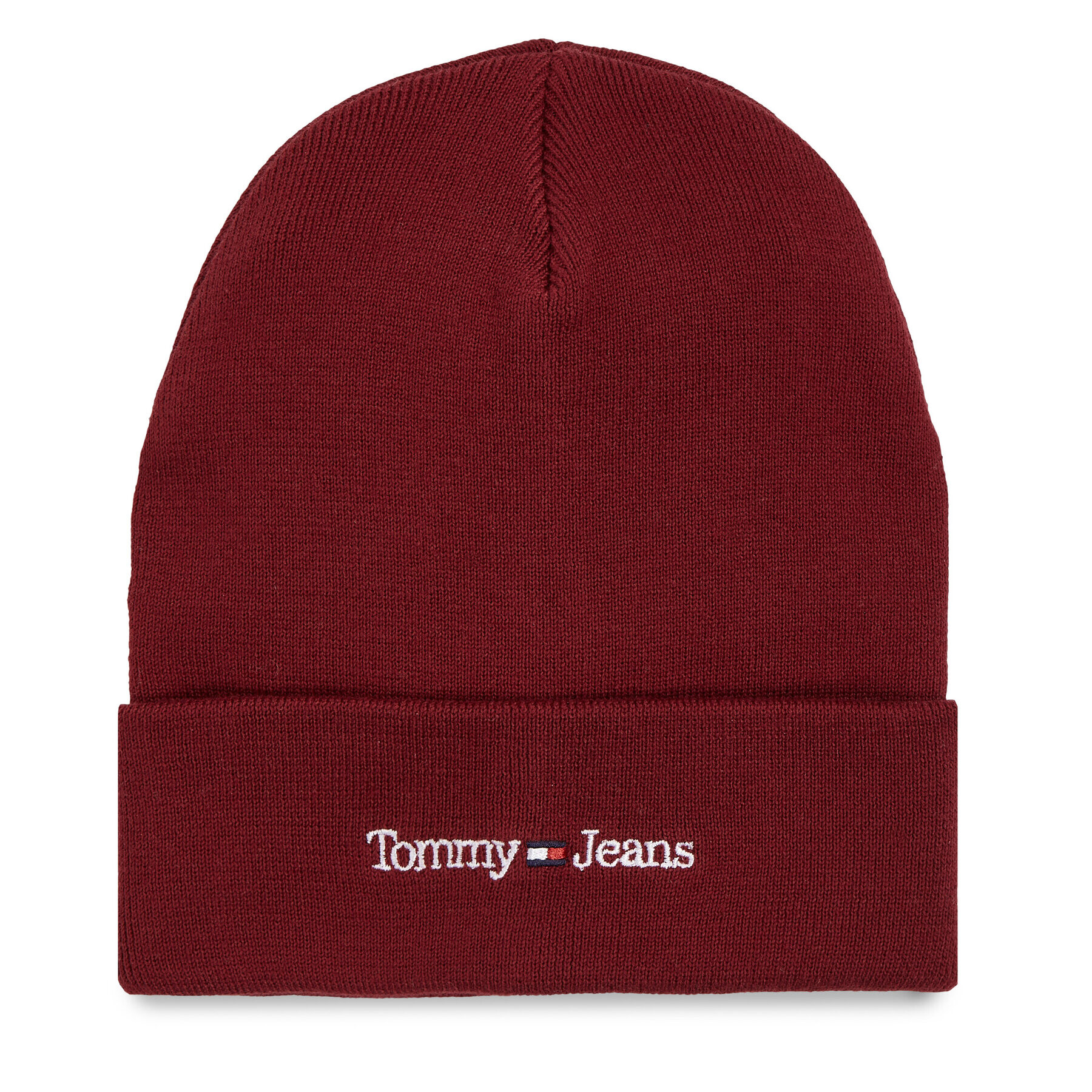 Tommy Jeans Čepice Tjm Sport Beanie AM0AM11016 Červená - Pepit.cz