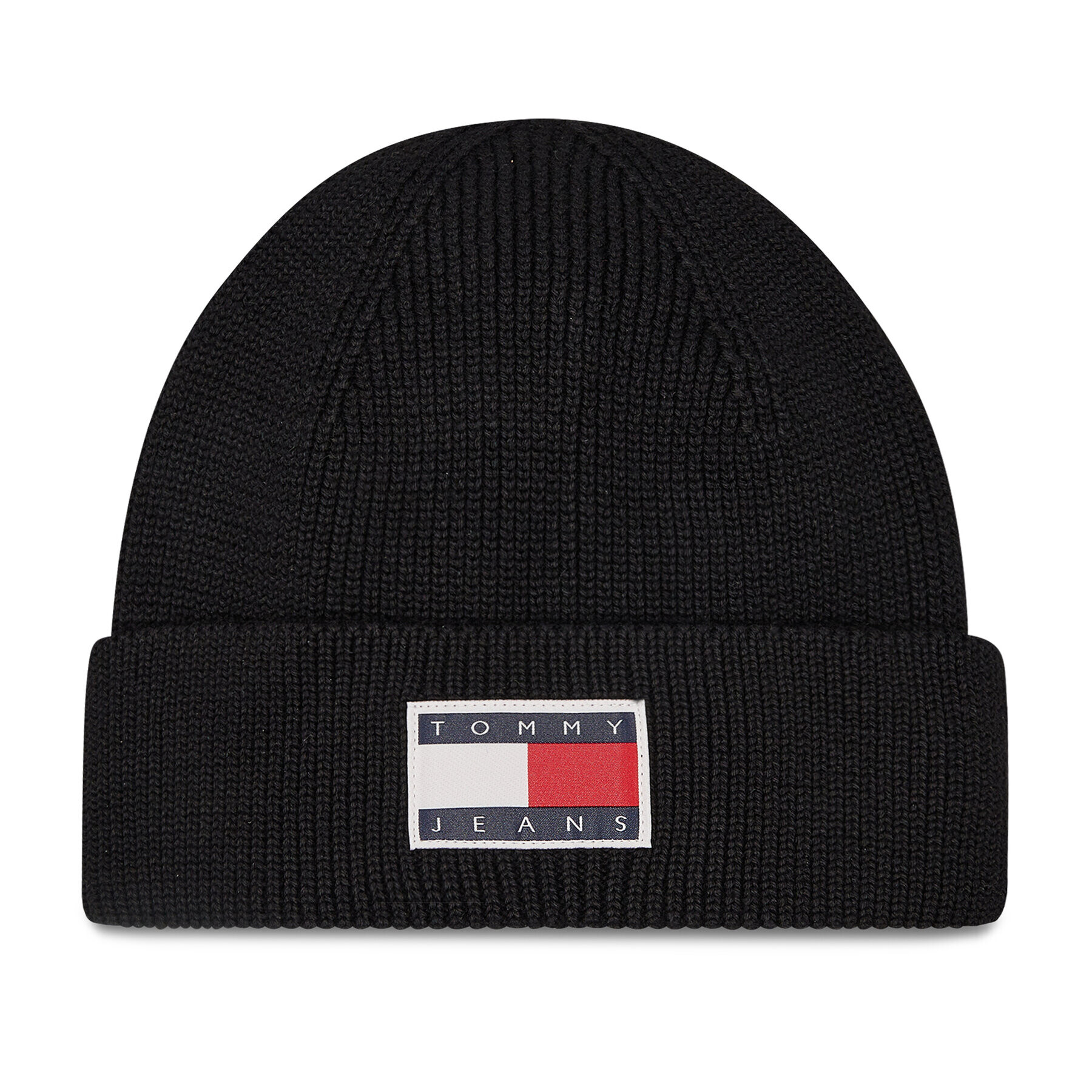 Tommy Jeans Čepice Tjm Travel Short Beanie AM0AM08716 Černá - Pepit.cz