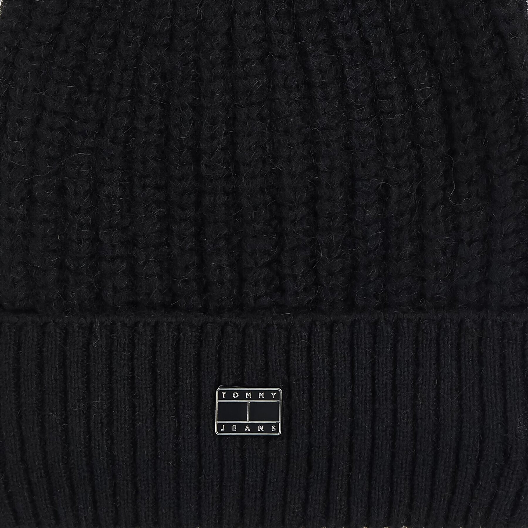 Tommy Jeans Čepice Tjw Cosy Knit Beanie AW0AW15462 Černá - Pepit.cz