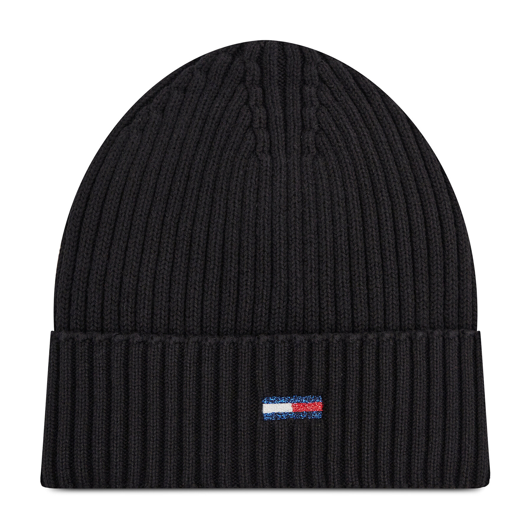 Tommy Jeans Čepice Tjw Ess Flag Beanie AW0AW10705 Černá - Pepit.cz