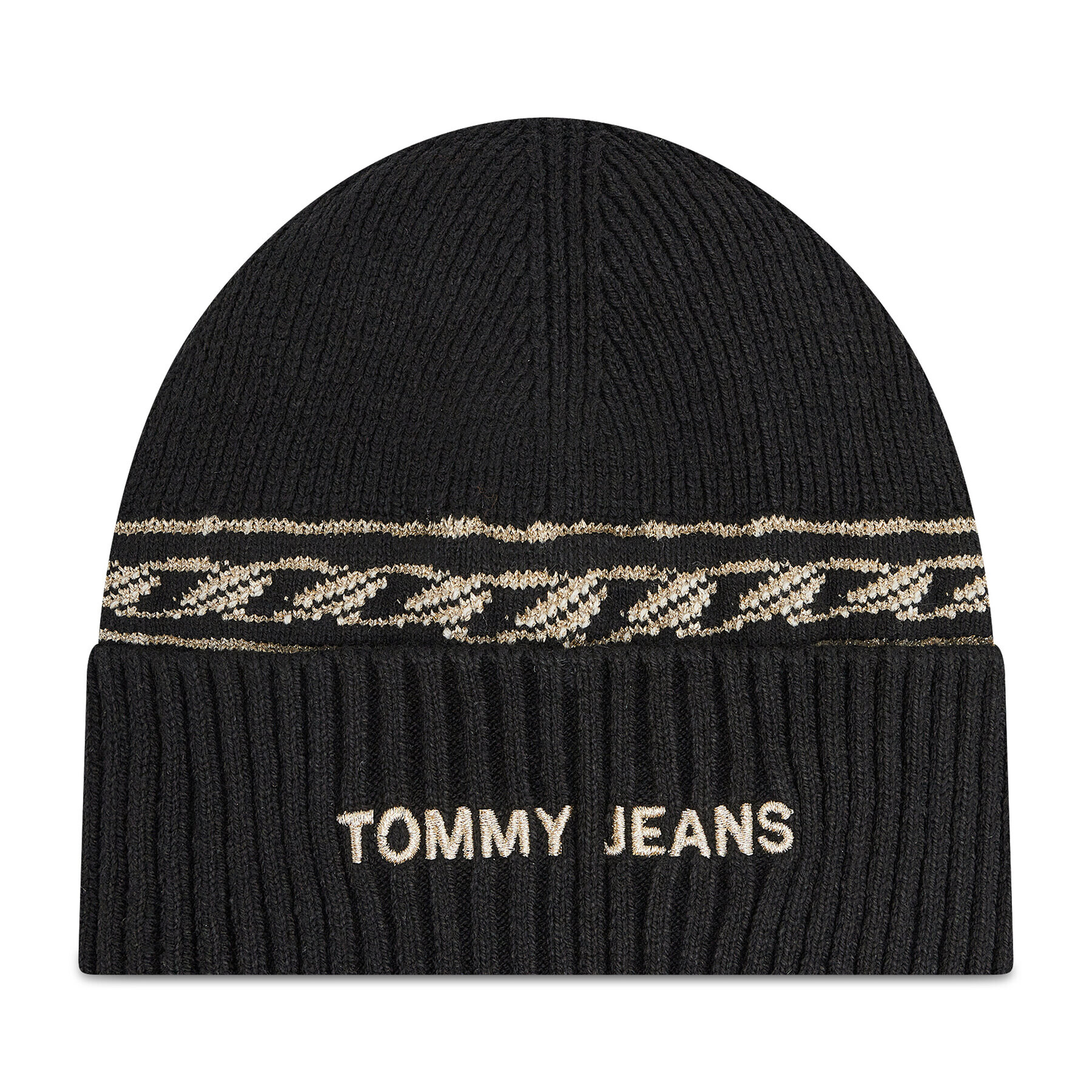 Tommy Jeans Čepice Tjw Femme Beanie AW0AW10710 Černá - Pepit.cz