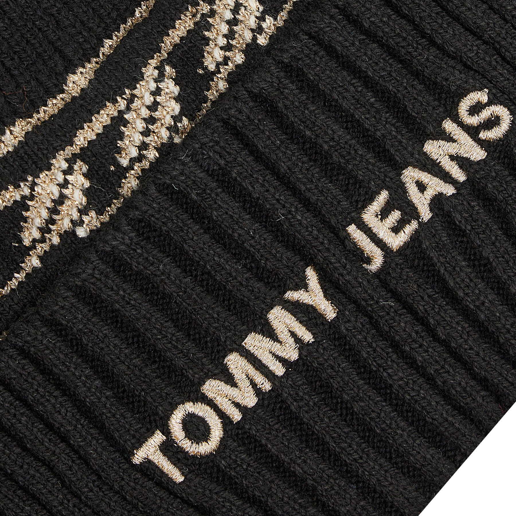 Tommy Jeans Čepice Tjw Femme Beanie AW0AW10710 Černá - Pepit.cz