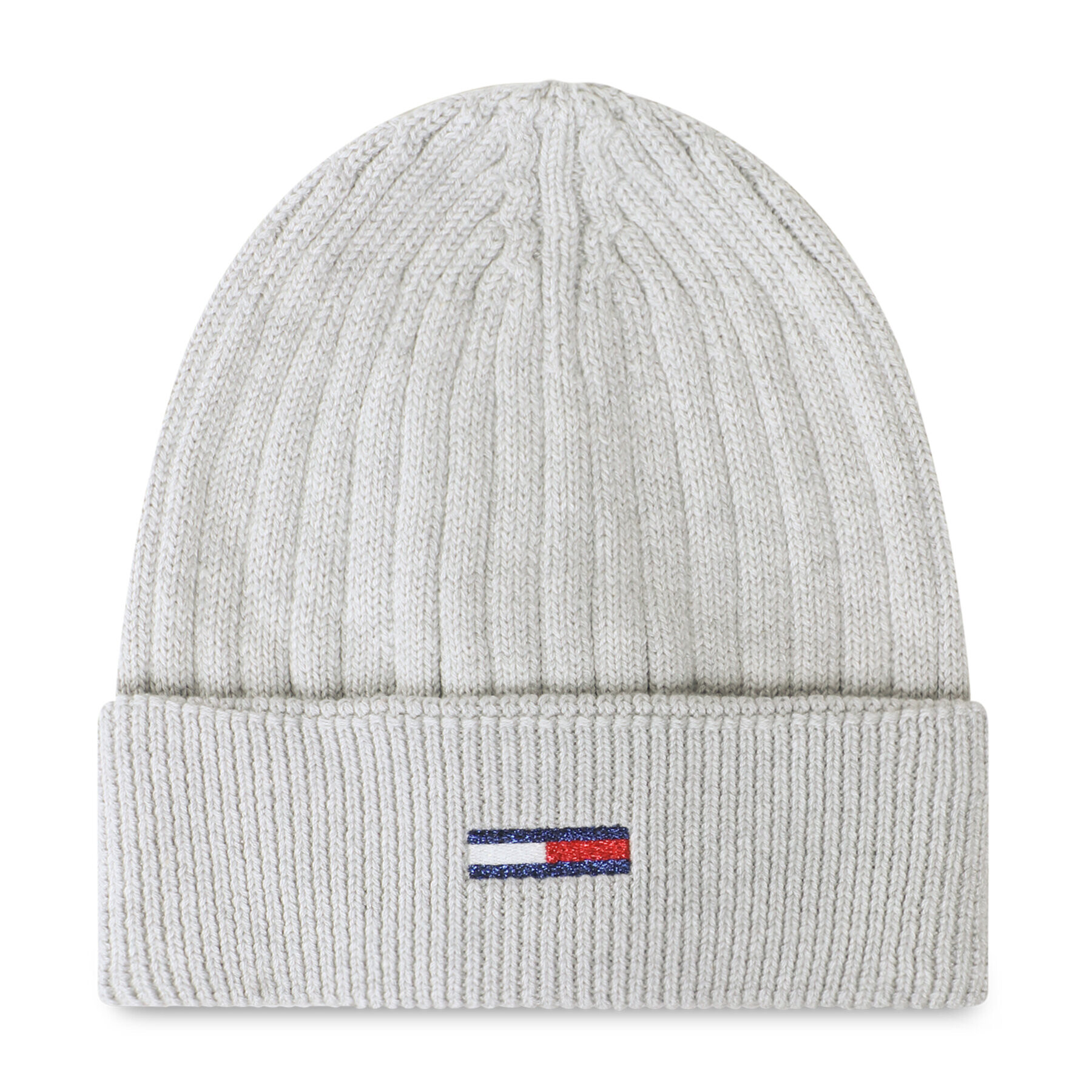 Tommy Jeans Čepice Tjw Flag Beanie AW0AW12628 Šedá - Pepit.cz