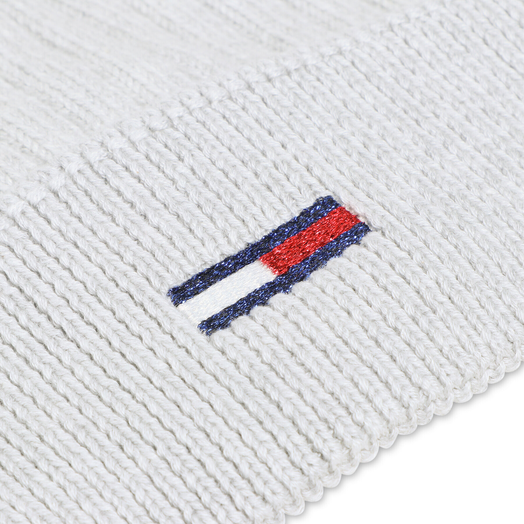 Tommy Jeans Čepice Tjw Flag Beanie AW0AW12628 Šedá - Pepit.cz