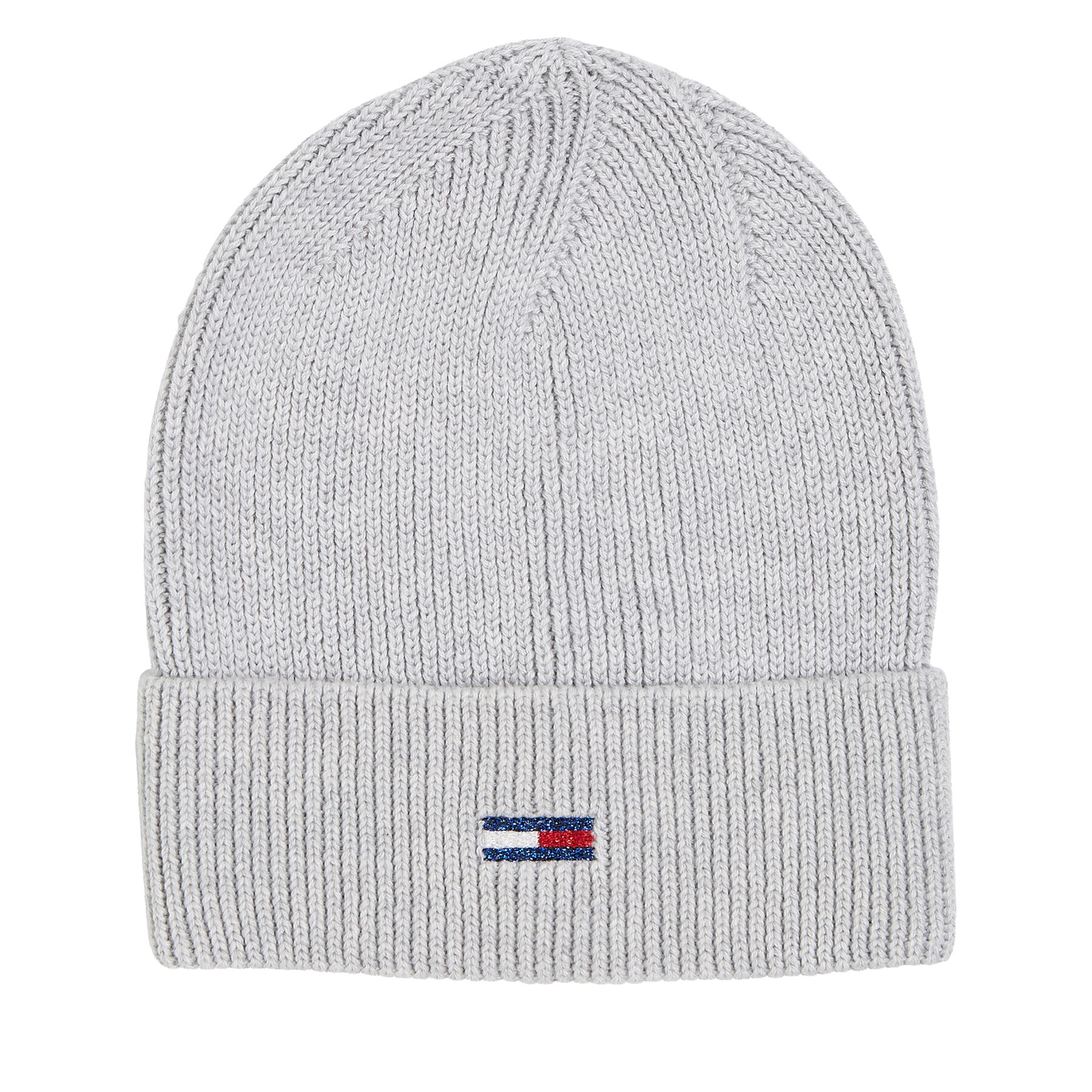 Tommy Jeans Čepice Tjw Flag Beanie AW0AW15474 Šedá - Pepit.cz