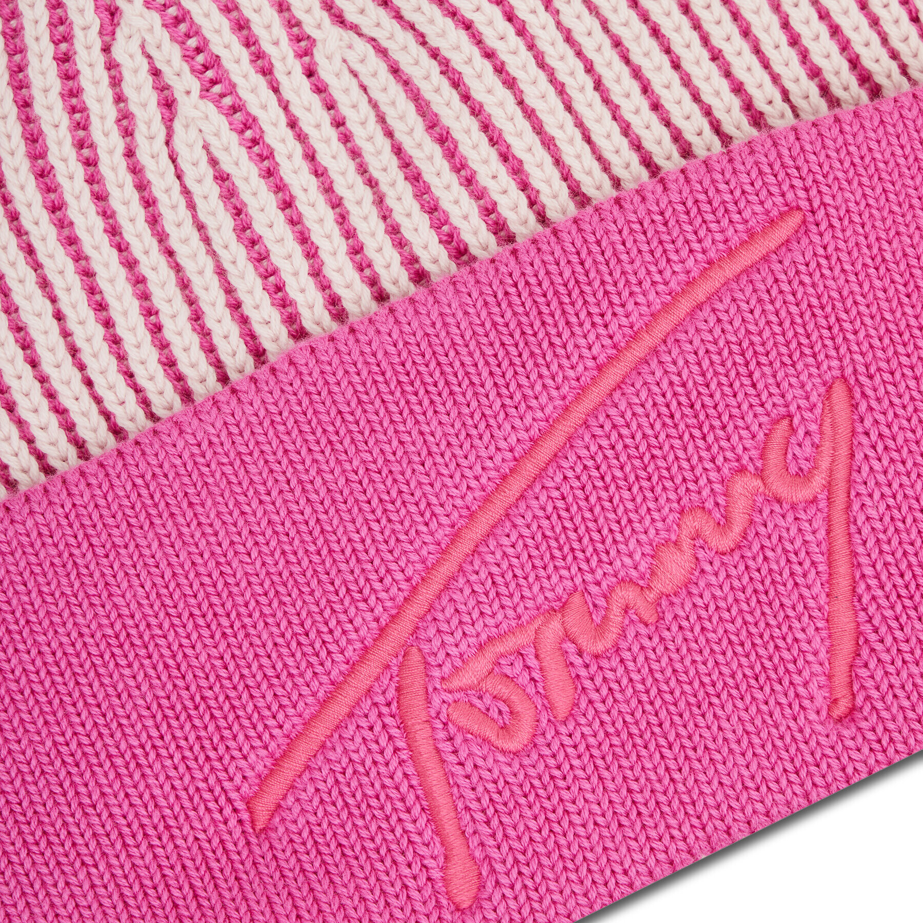 Tommy Jeans Čepice Tjw Logo Beanie AW0AW10713 Růžová - Pepit.cz