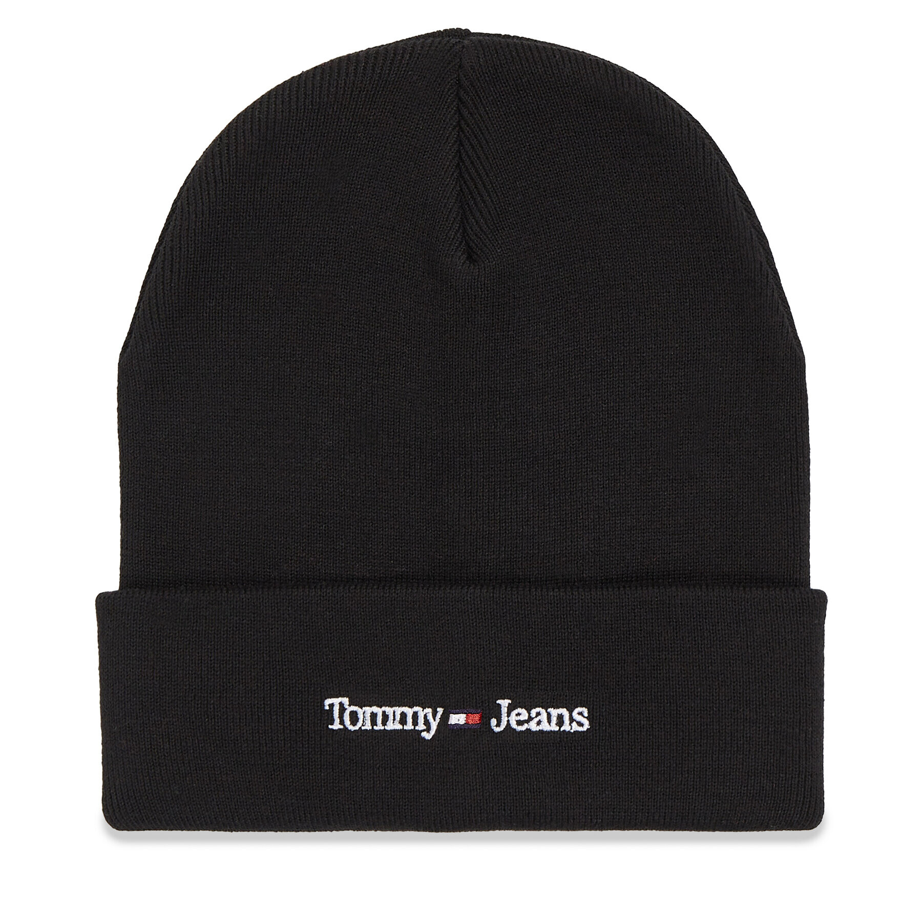 Tommy Jeans Čepice Tjw Sport Beanie AW0AW15473 Černá - Pepit.cz