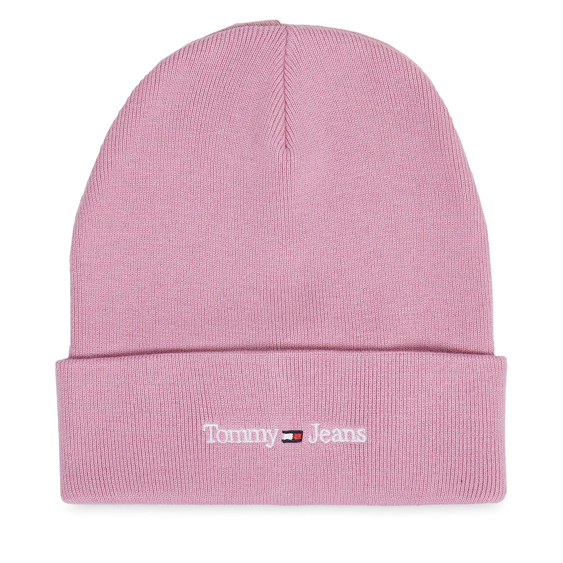 Tommy Jeans Čepice Tjw Sport Beanie AW0AW15473 Růžová - Pepit.cz