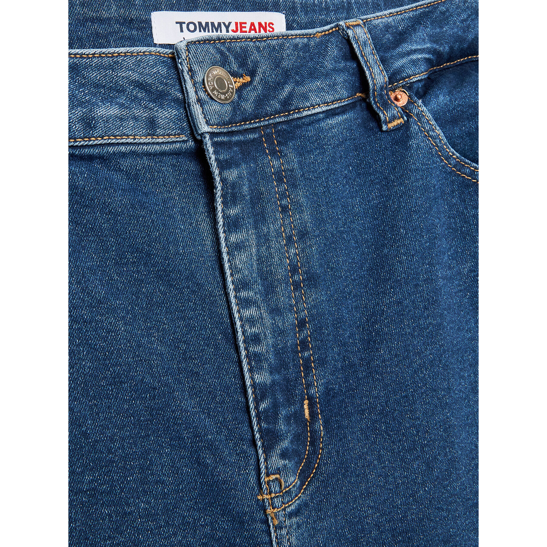 Tommy Jeans Curve Jeansy Melany DW0DW14815 Modrá Skinny Fit - Pepit.cz