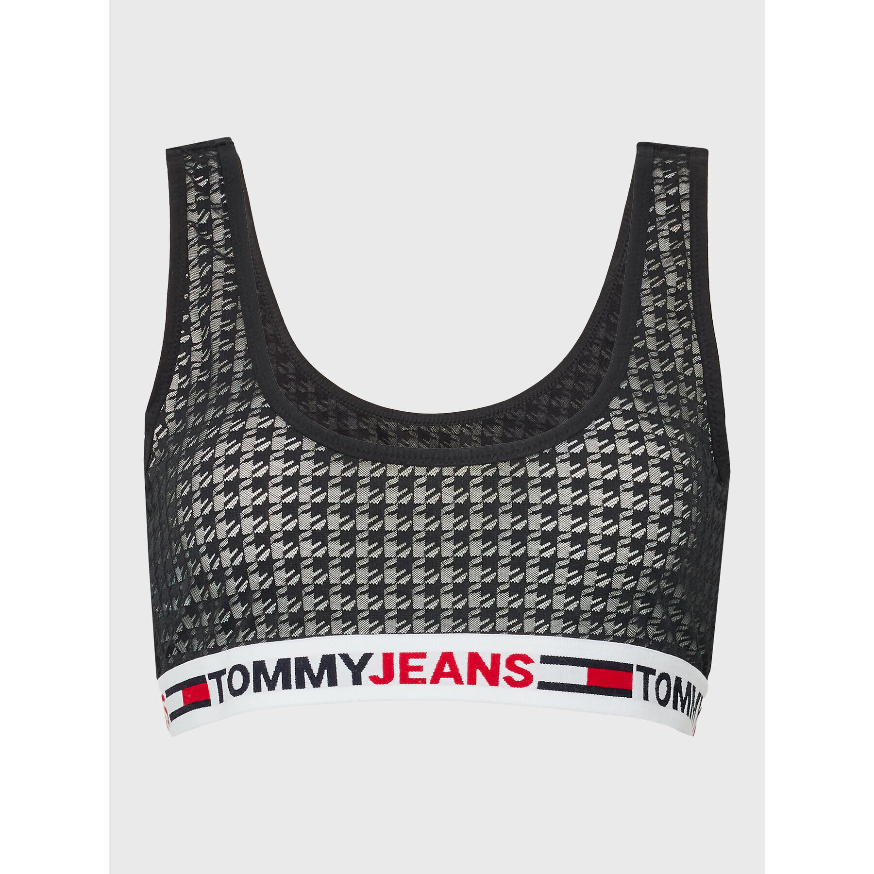 Tommy Jeans Curve Podprsenkový top UW0UW04012 Černá - Pepit.cz