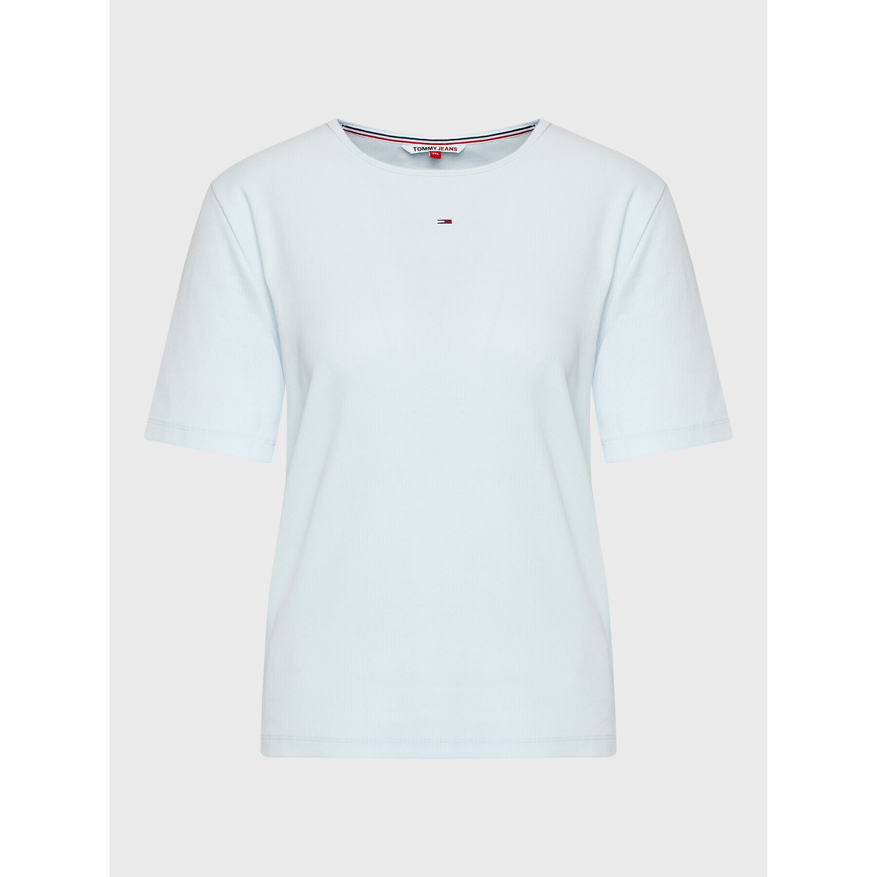 Tommy Jeans Curve T-Shirt DW0DW15108 Modrá Regular Fit - Pepit.cz