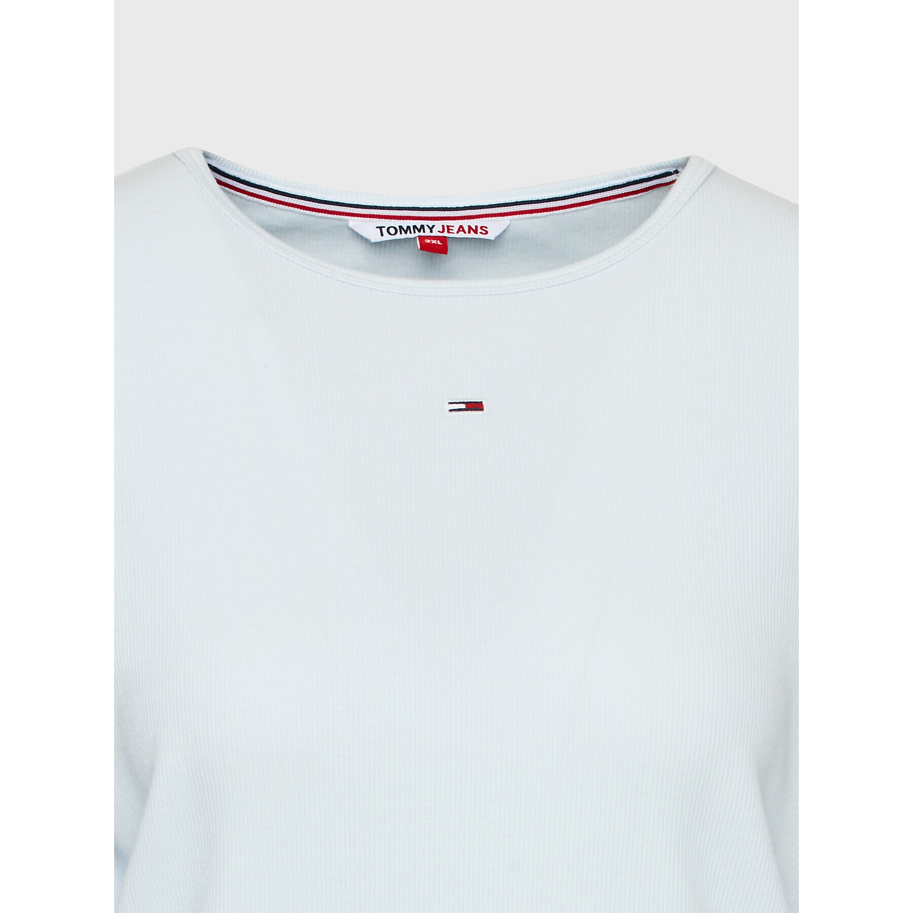 Tommy Jeans Curve T-Shirt DW0DW15108 Modrá Regular Fit - Pepit.cz