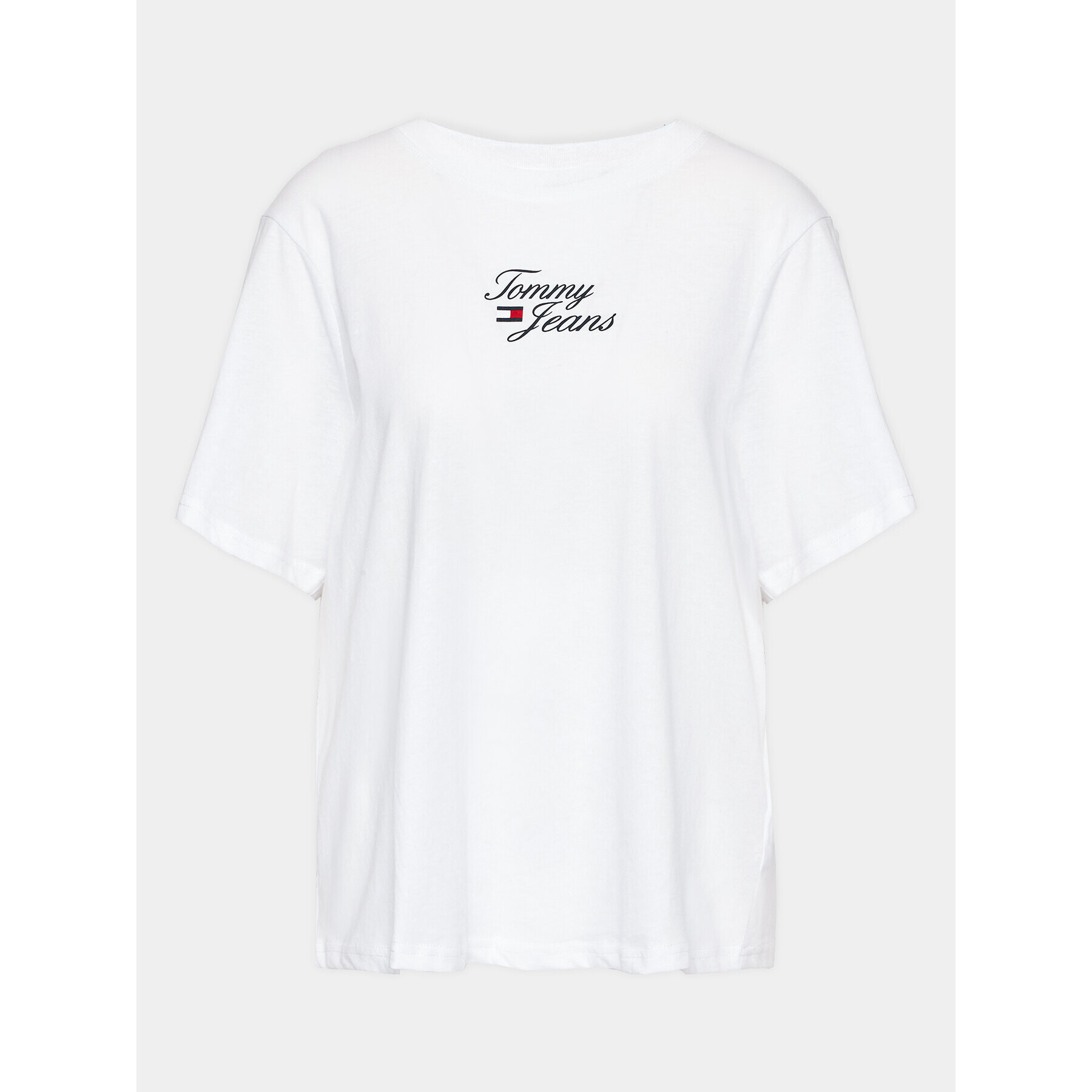 Tommy Jeans Curve T-Shirt DW0DW15687 Bílá Regular Fit - Pepit.cz