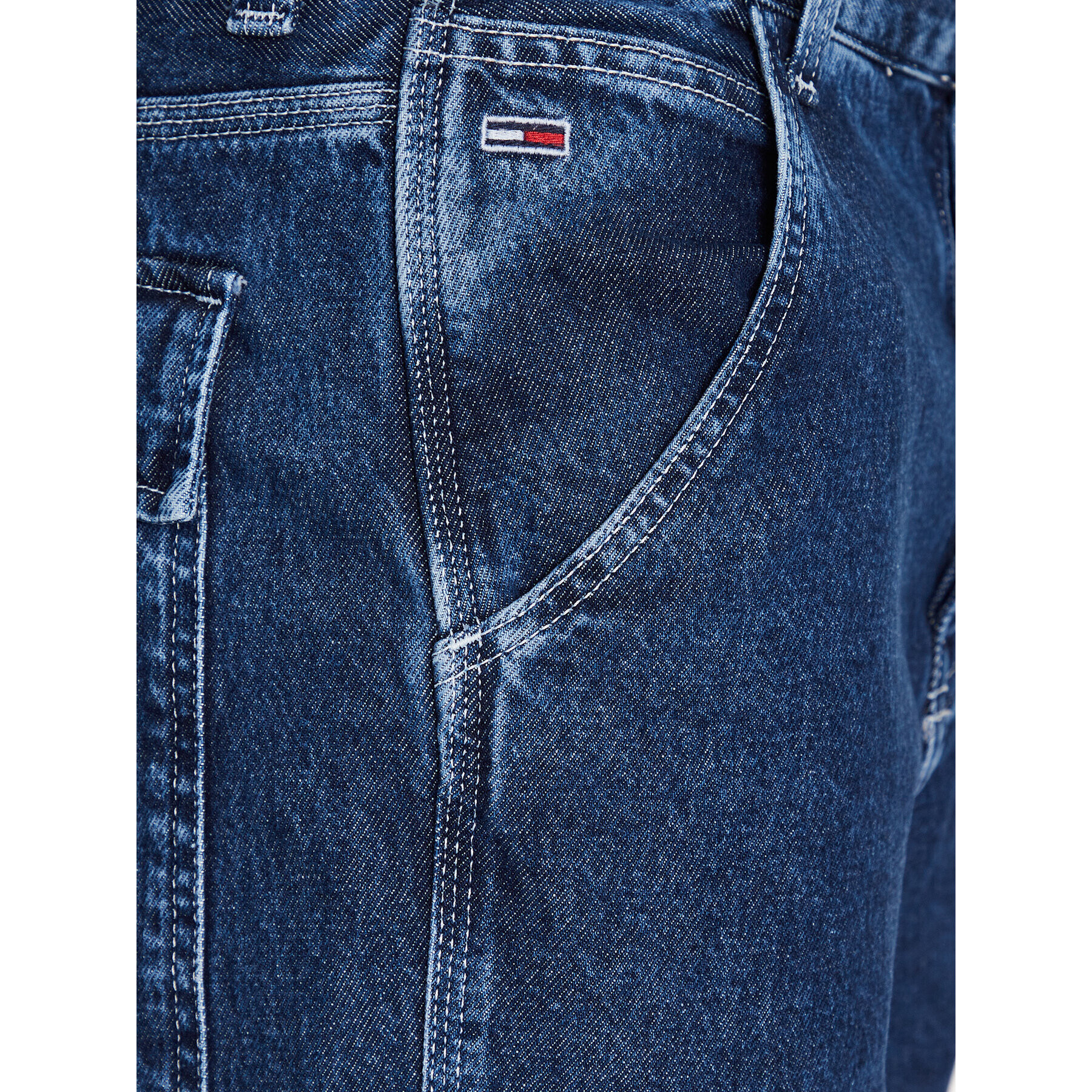 Tommy Jeans Džínové šortky Aiden DM0DM16752 Modrá Relaxed Fit - Pepit.cz