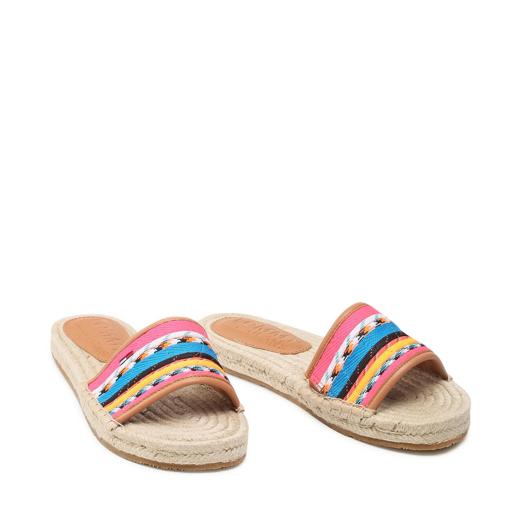 Tommy Jeans Espadrilky Colored Laces Flat Sandal EN0EN01438 Barevná - Pepit.cz