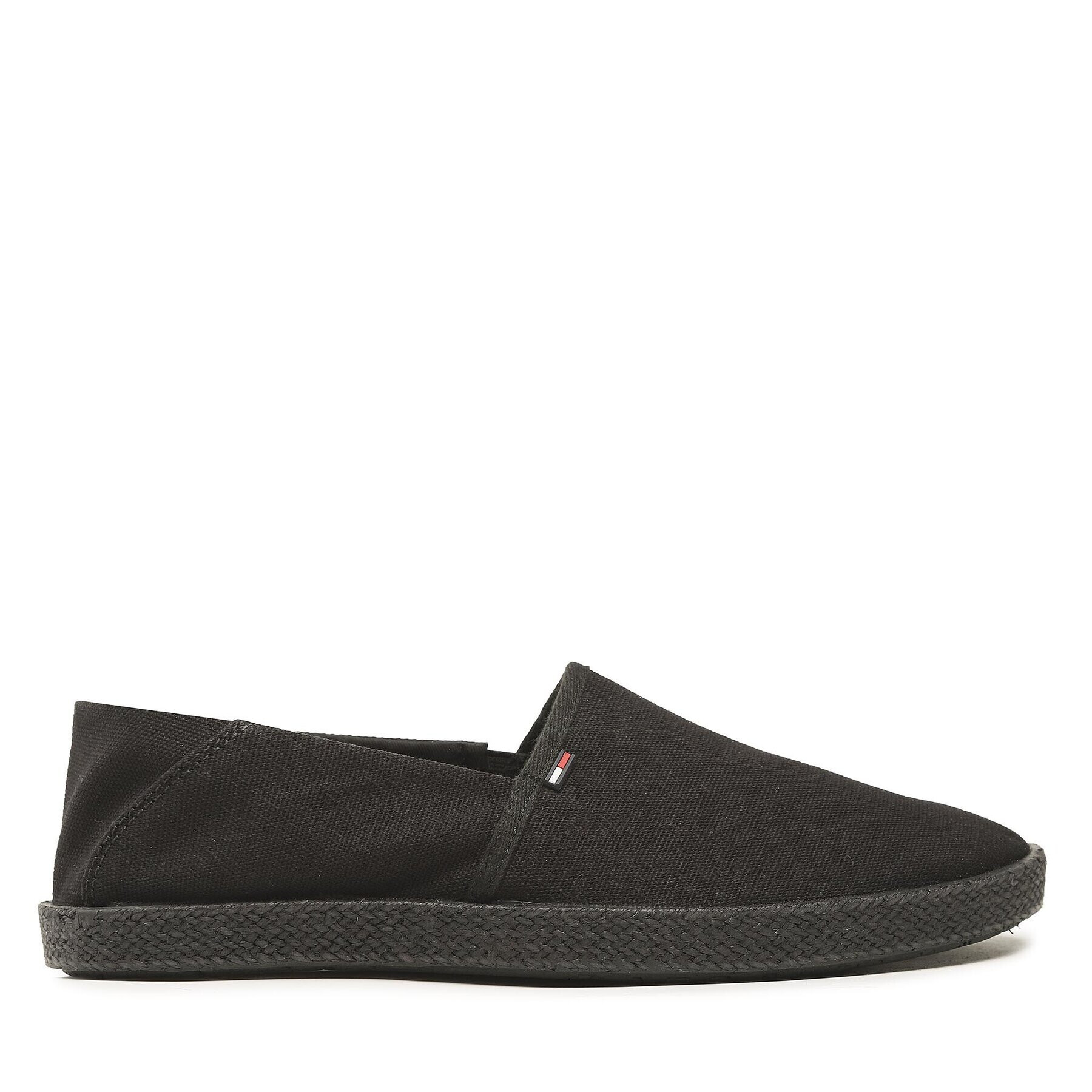 Tommy Jeans Espadrilky Espadrille EM0EM01150 Černá - Pepit.cz