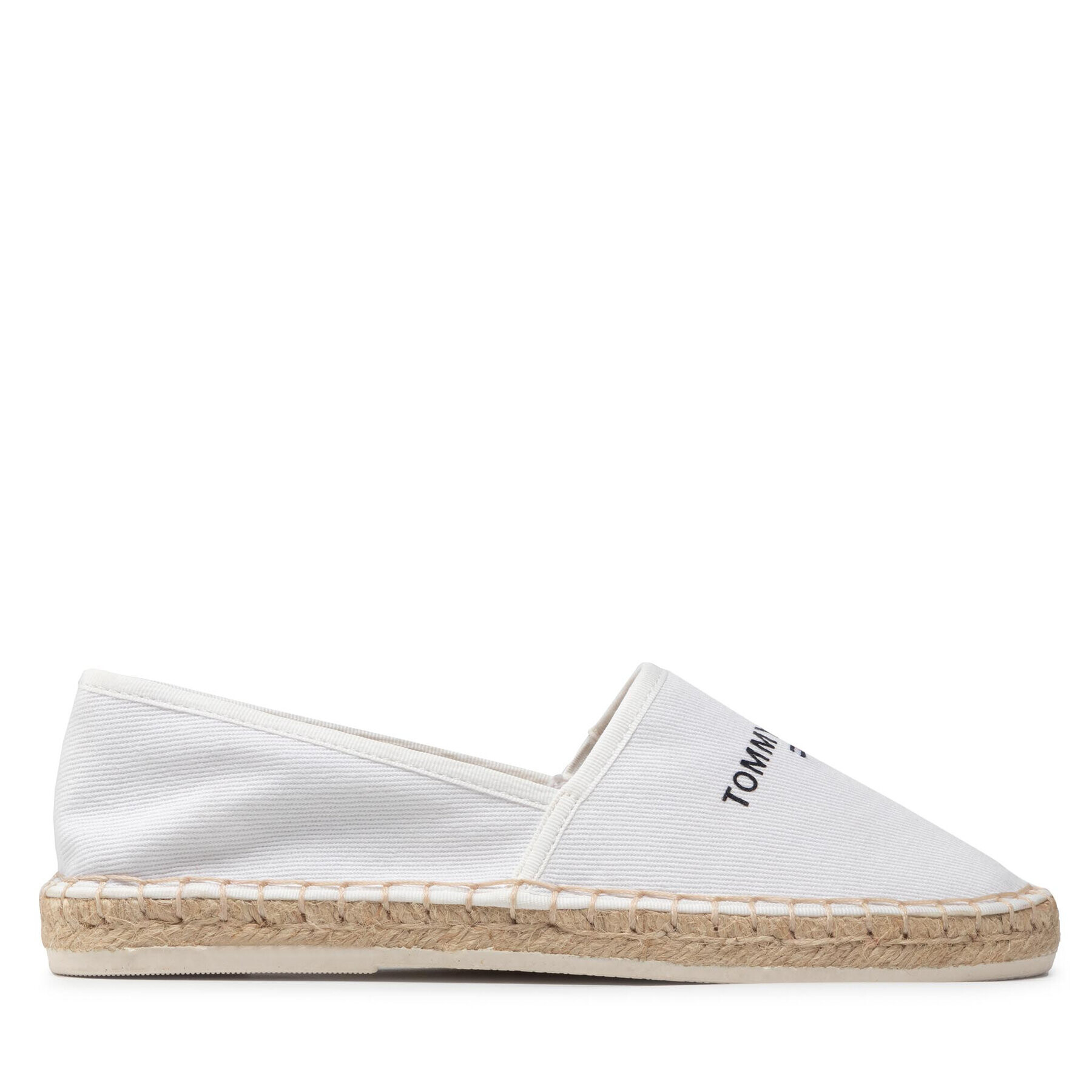 Tommy Jeans Espadrilky Espadrille EN0EN01815 Bílá - Pepit.cz